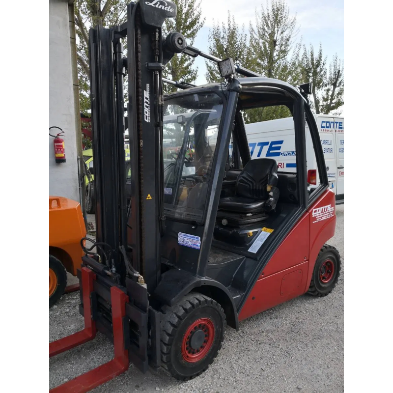 CARRELLO ELEVATORE (MULETTO) LINDE  H25 SERIE 392   in vendita - foto 2