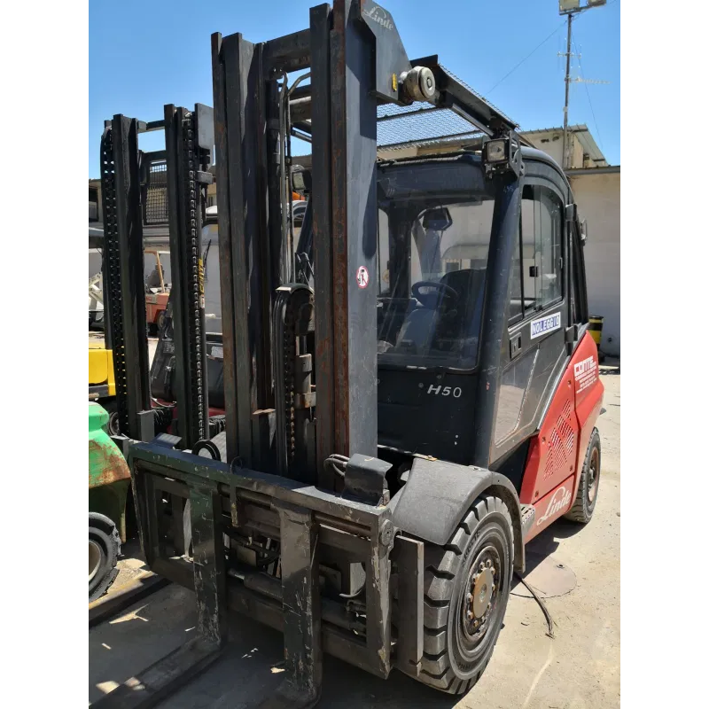 CARRELLO ELEVATORE (MULETTO) LINDE  H50D SERIE 394  in vendita - foto 2