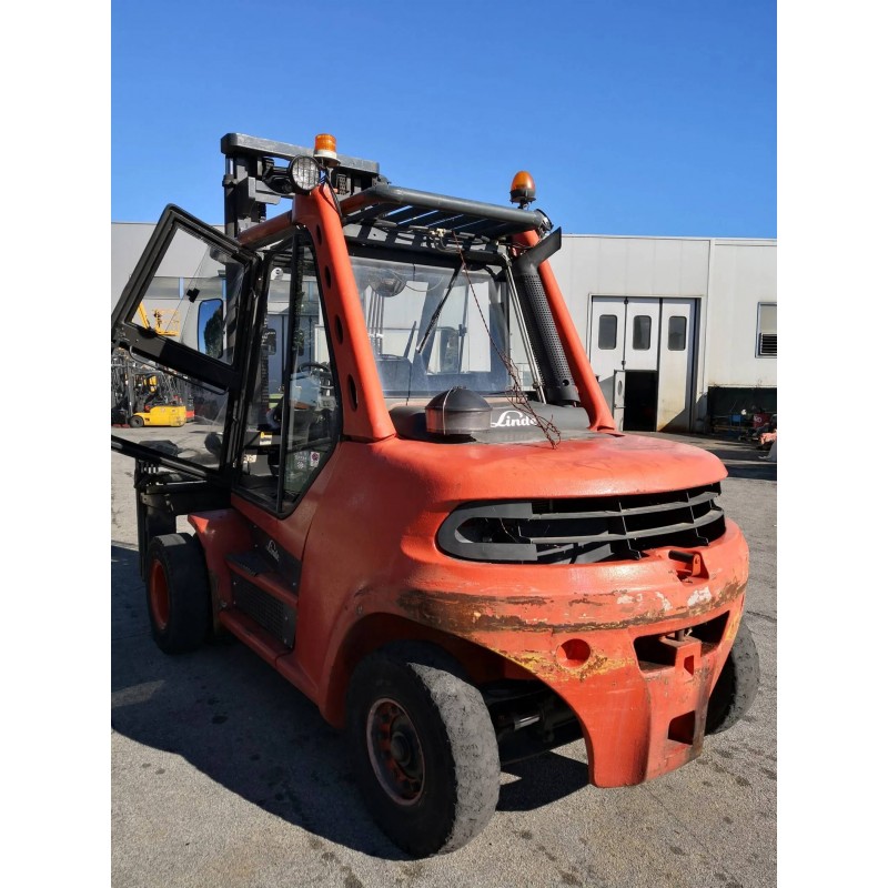 CARRELLO ELEVATORE ( MULETTO) LINDE H80/900  in vendita - foto 2