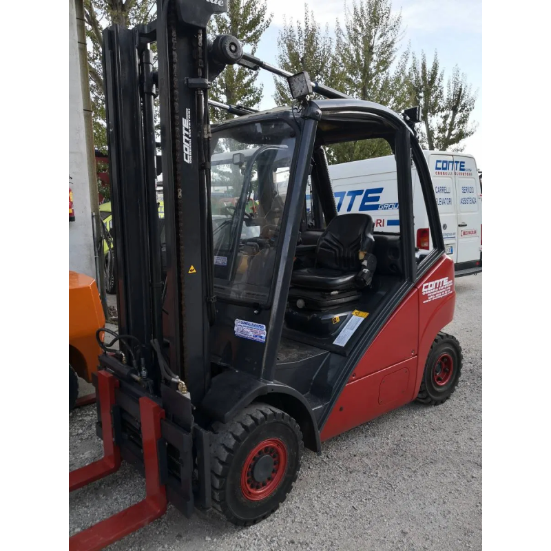 CARRELLO ELEVATORE (MULETTO) LINDE  H25 SERIE 392   in vendita - foto 3