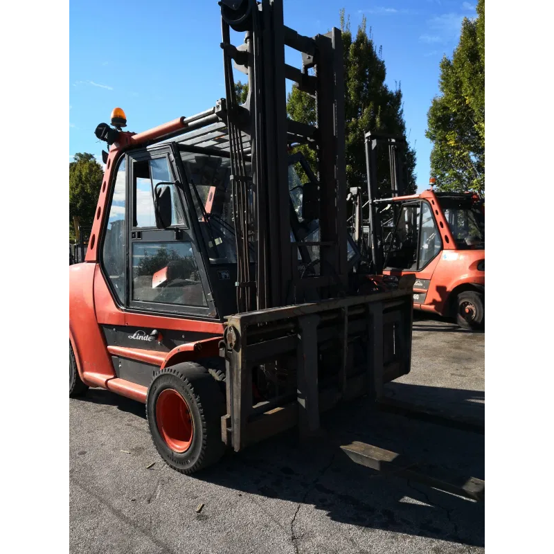 CARRELLO ELEVATORE ( MULETTO) LINDE H80/900  in vendita - foto 4