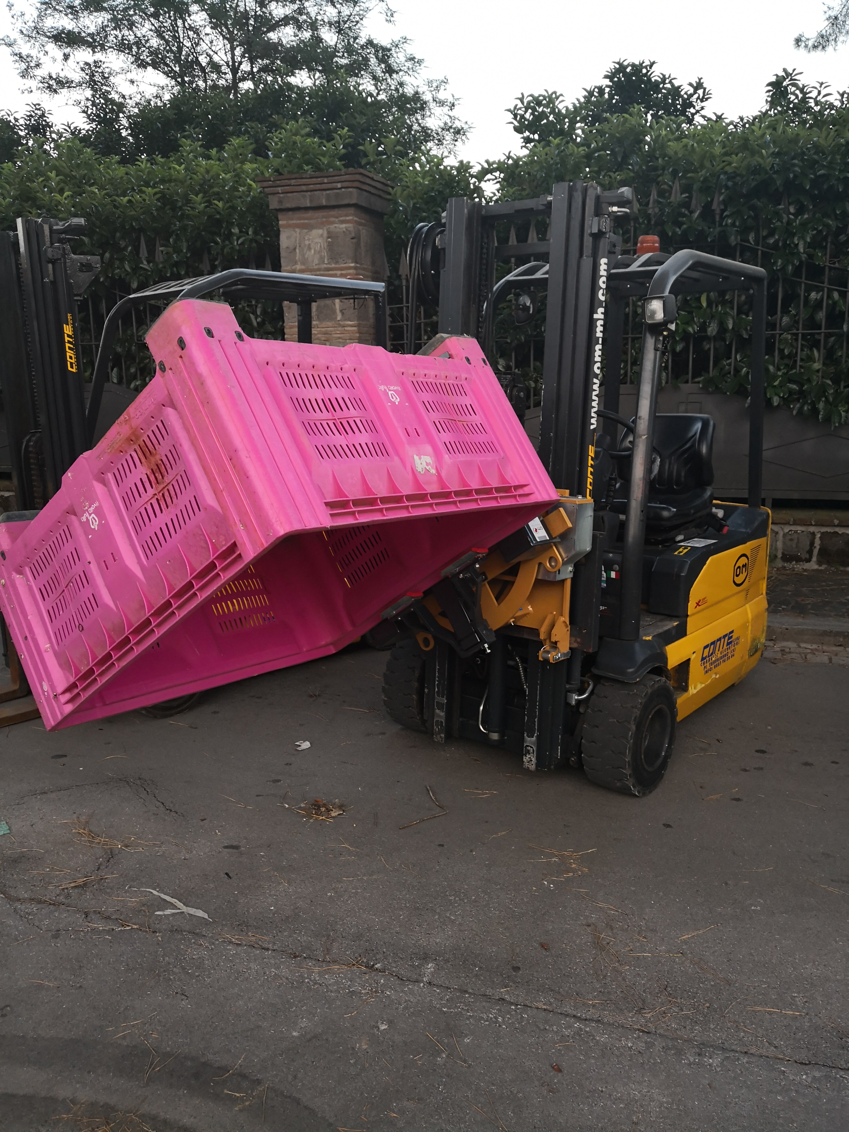ROVESCIATORE IDRAULICO/BINS E PER CARRELLI ELEVATORI  in vendita - foto 4