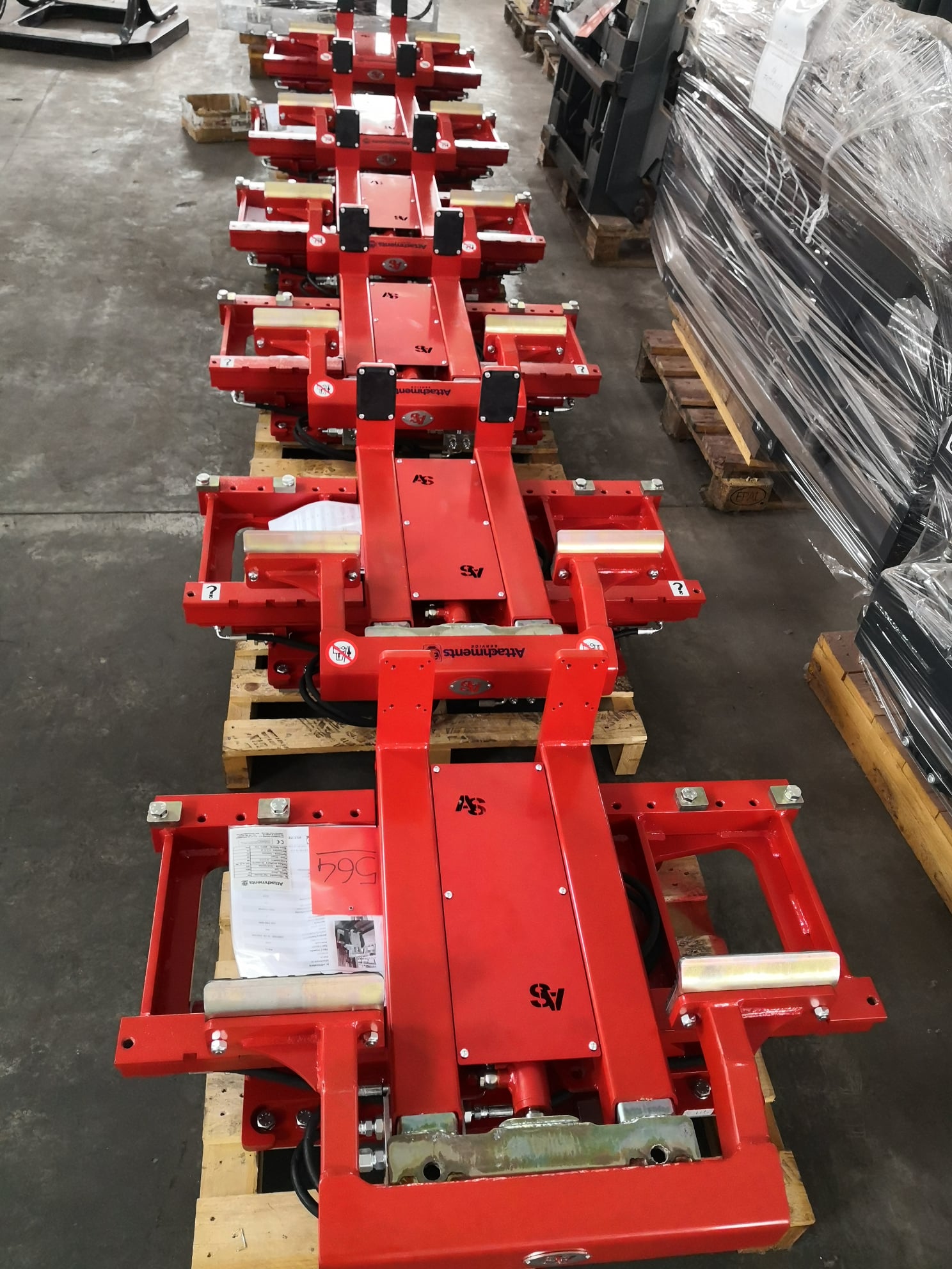 ROVESCIATORE IDRAULICO/BINS E PER CARRELLI ELEVATORI  in vendita - foto 2