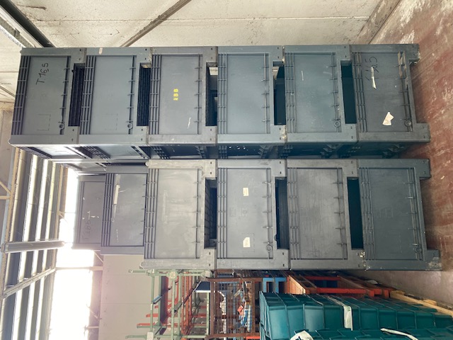 Cassoni bins in plastica usati in vendita - foto 2