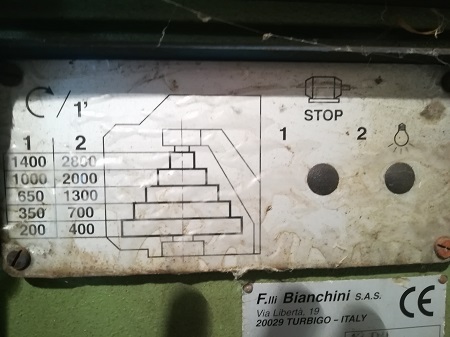 TRAPANO A COLONNA  MARCA BIMAK in vendita - foto 5