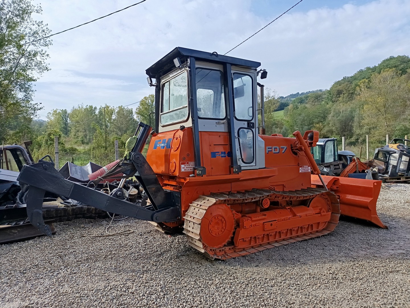 Apripista Cingolato FIAT-ALLIS FD7B bulldozer in vendita - foto 5