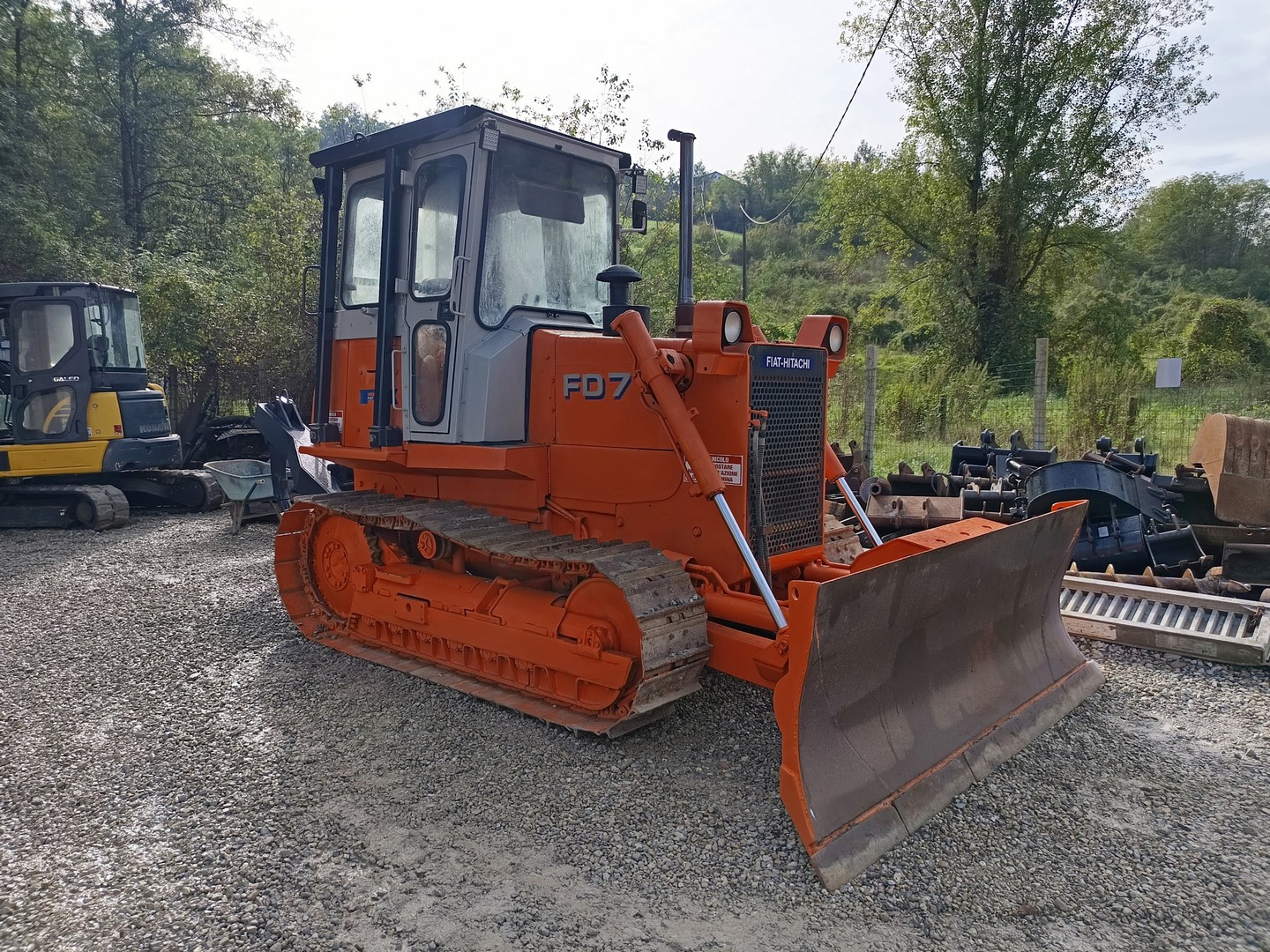 Apripista Cingolato FIAT-ALLIS FD7B bulldozer in vendita - foto 9