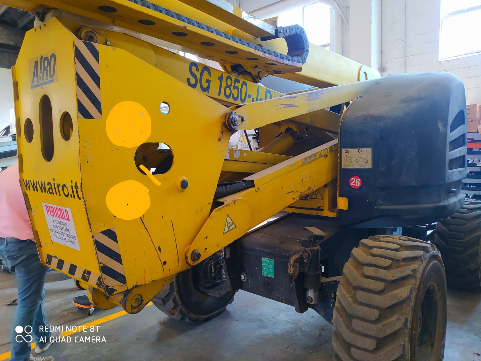 Piattaforma articolata Airo SG 1850 JD 4WD in vendita - foto 2