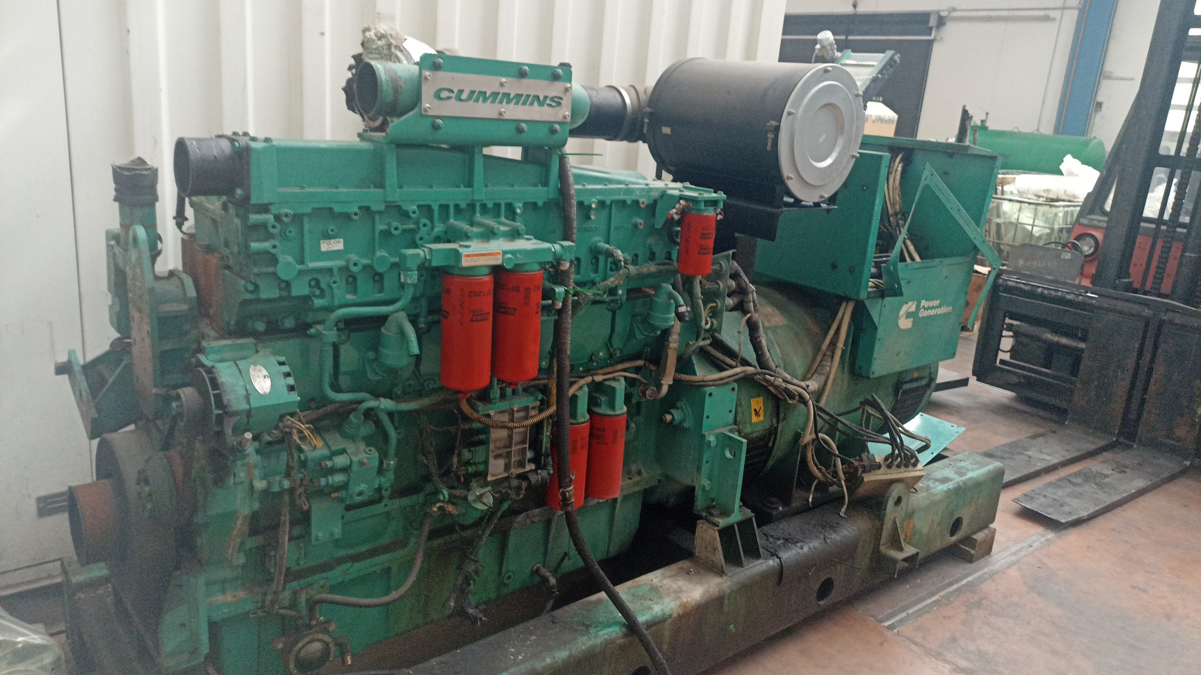 GRUPPO ELETTROGENO 500KW CUMMINS GASOLIO in vendita - foto 3