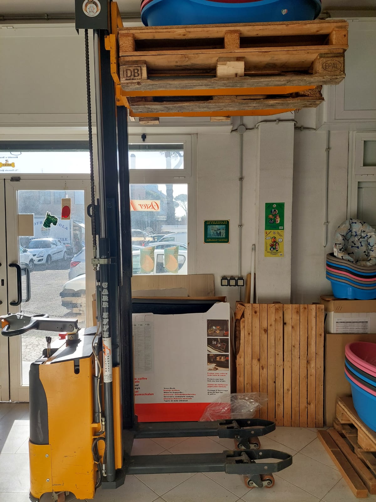 Transpallet elevatore elettrico in vendita - foto 3