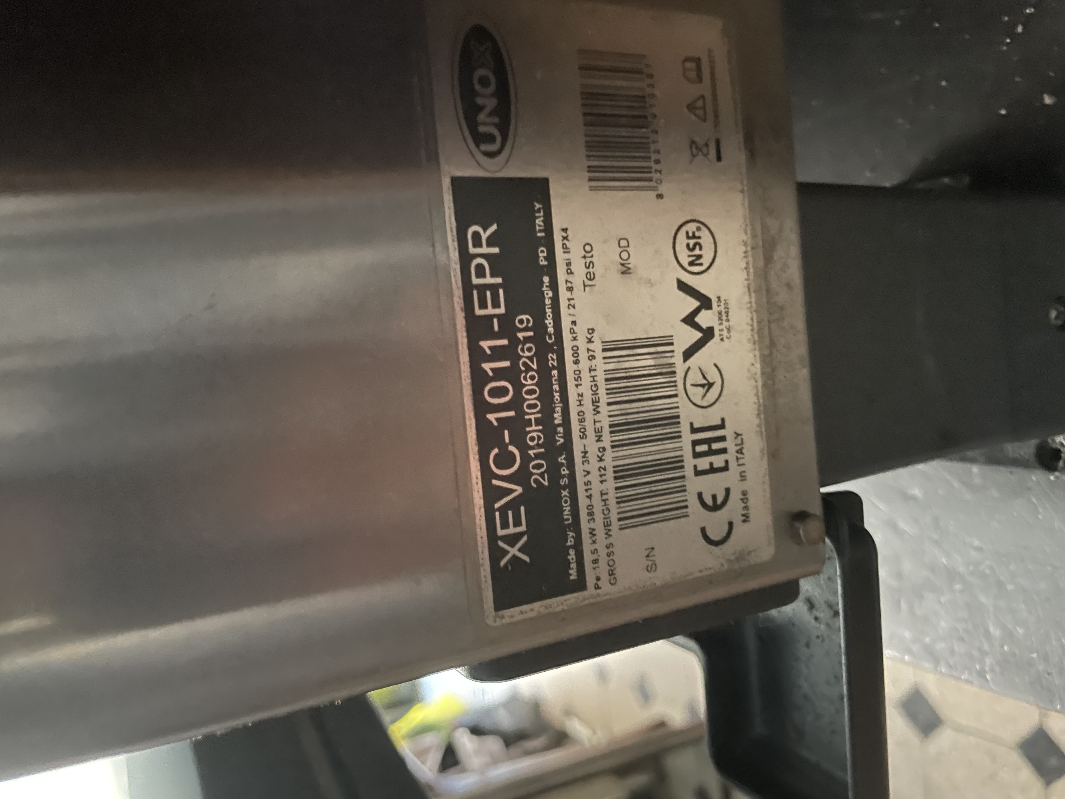 Forno Unox Cheftop elettrico 10 teglie in vendita - foto 3