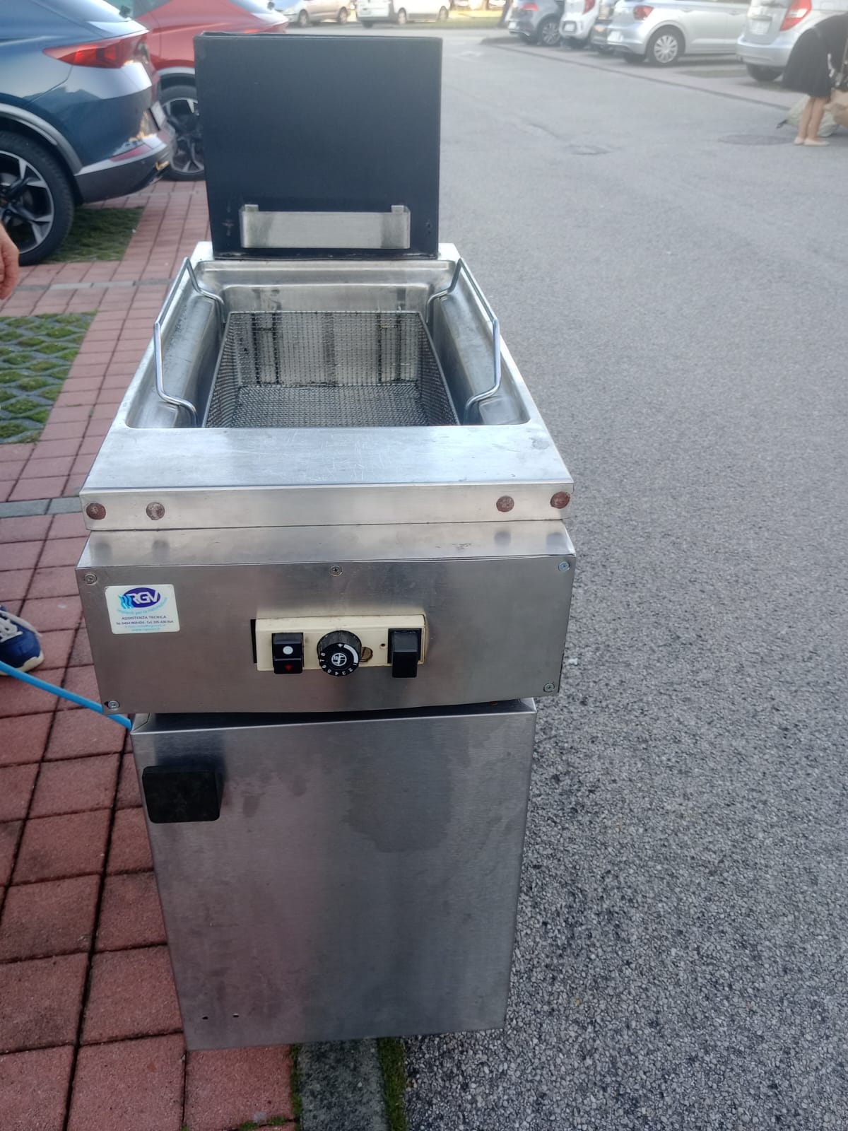Friggitrice a gas 35 litri  in vendita - foto 3