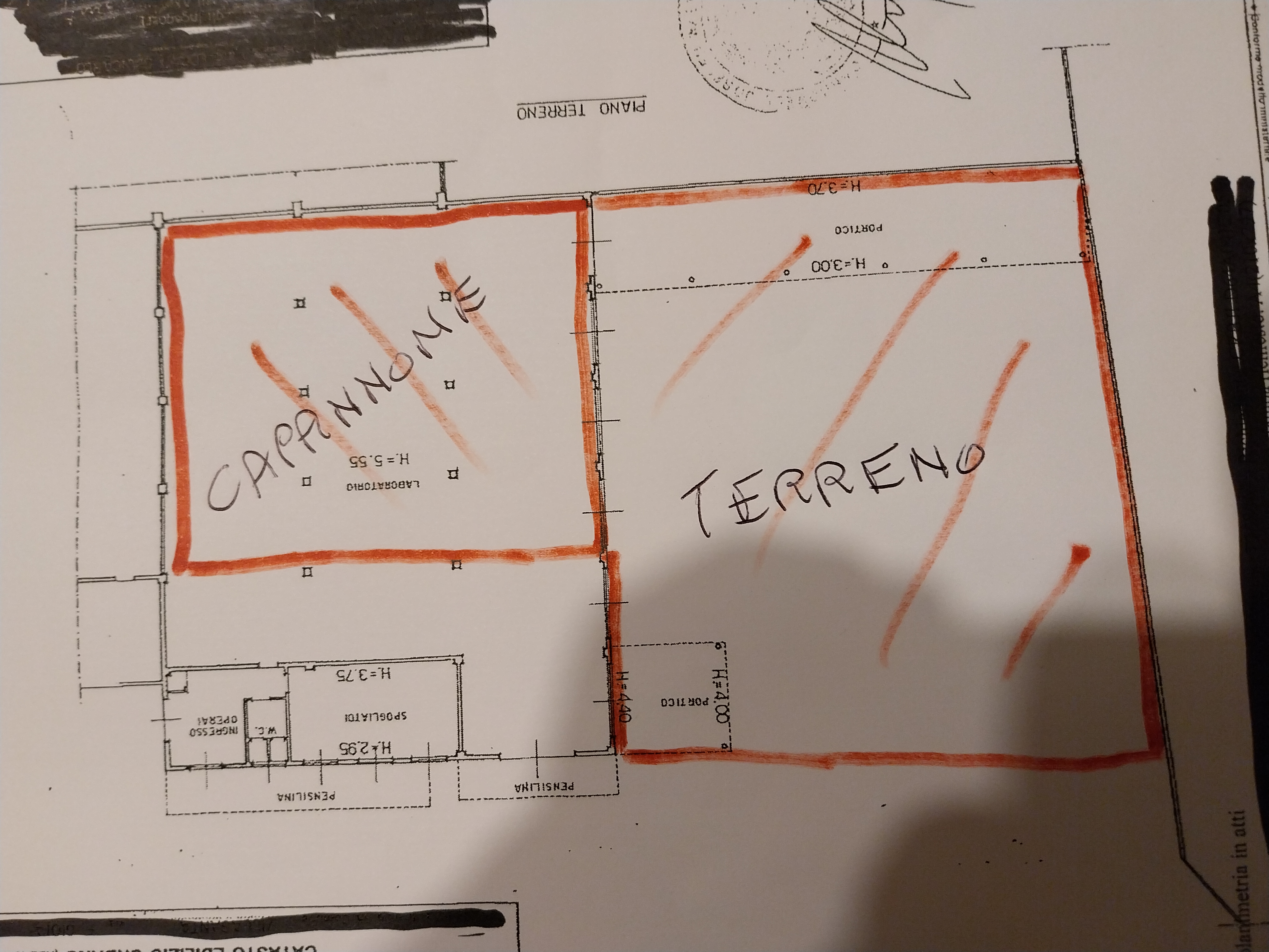 CAPANNONE CON TERRENO EDIFICABILE in vendita - foto 5