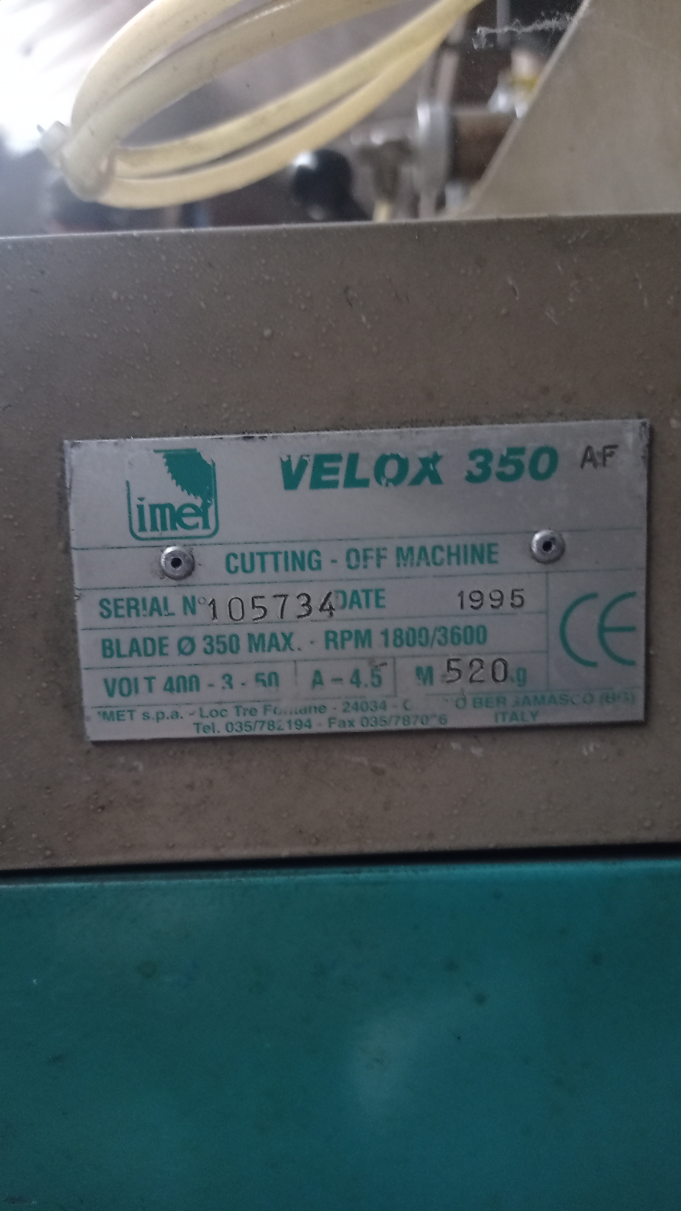 Segatrice a disco IMET 350 in vendita - foto 8