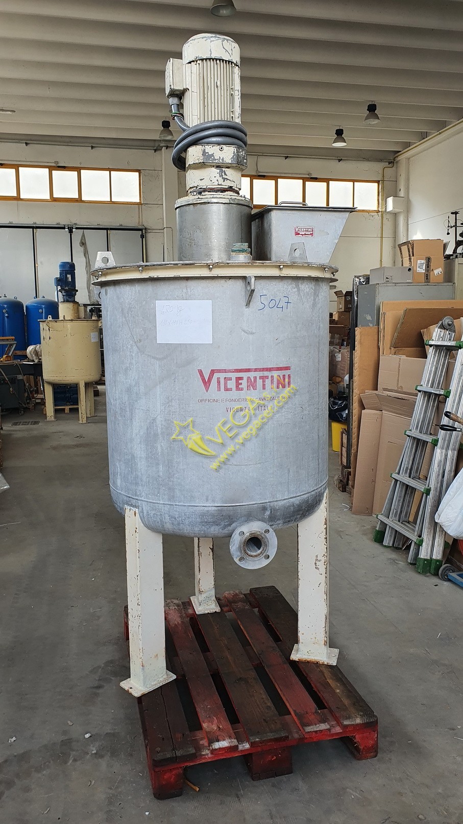 Art. 5047 Turbodissolutore in acciaio INOX  in vendita - foto 6