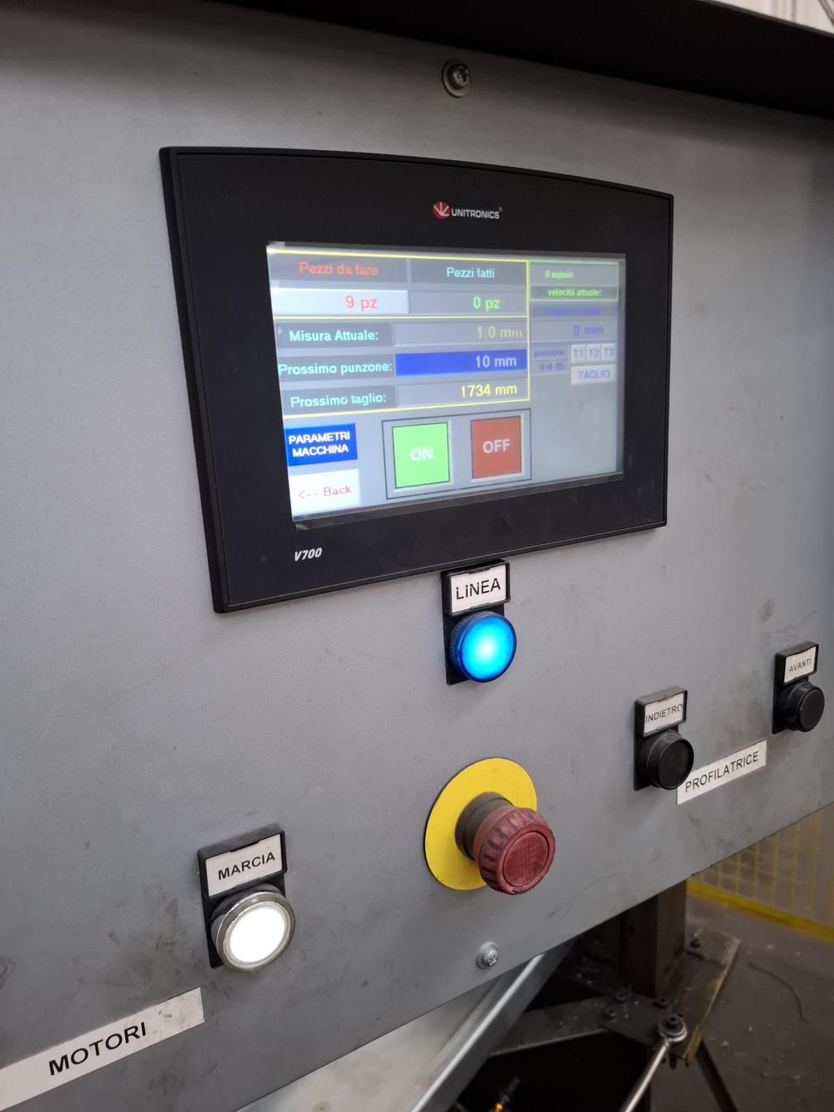 Profilatrice Rossi usata in vendita - foto 6