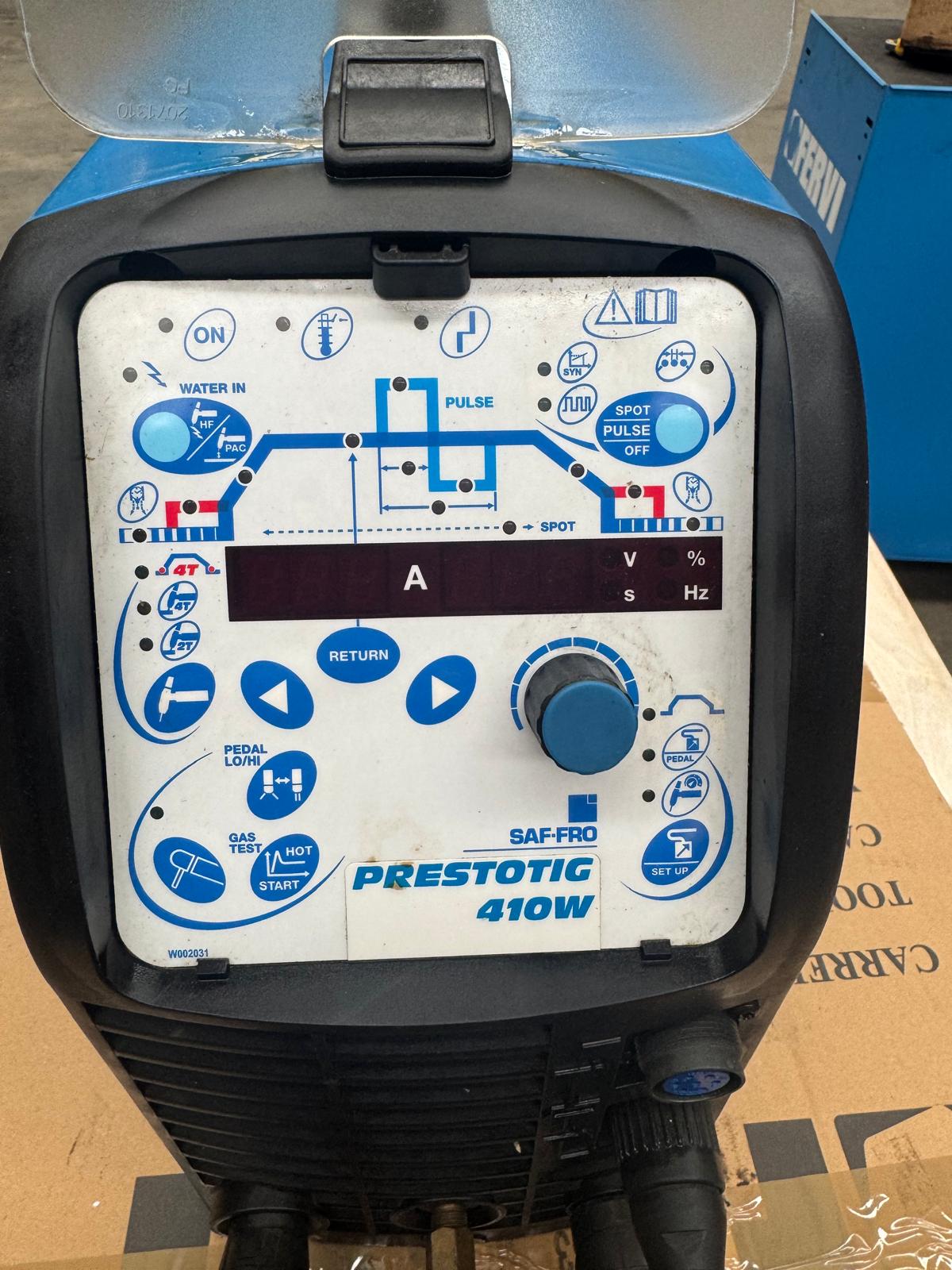 Saldatrice a TIG 410 W usata in vendita - foto 6