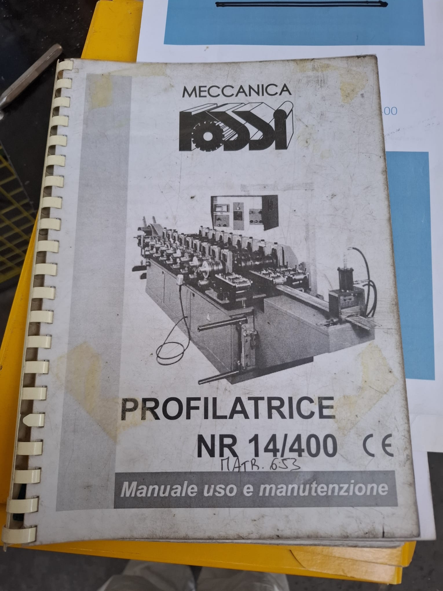 Profilatrice Rossi usata in vendita - foto 8