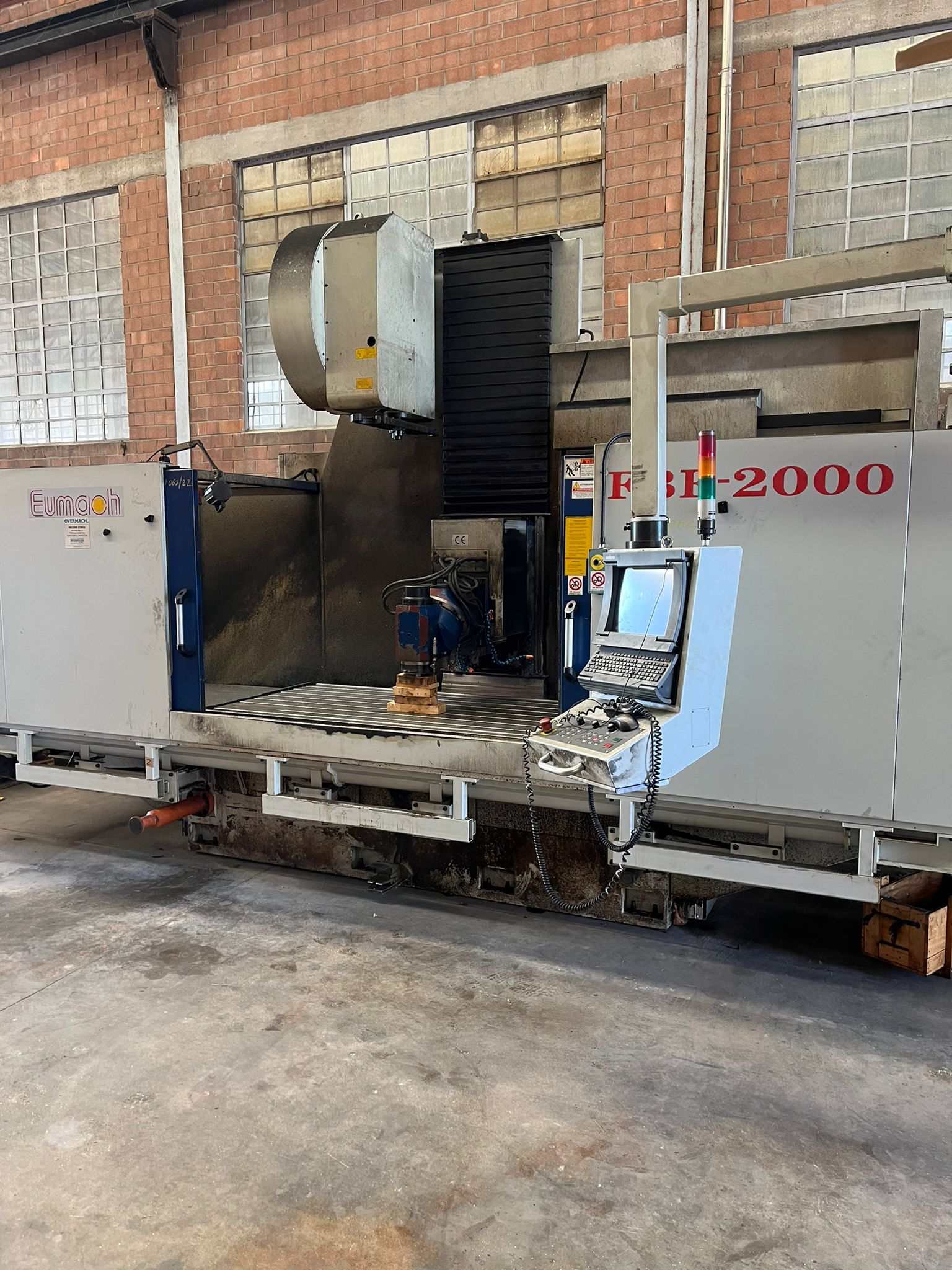 Fresatrice Eumach FBE 2000 CNC Usata in vendita - foto 6