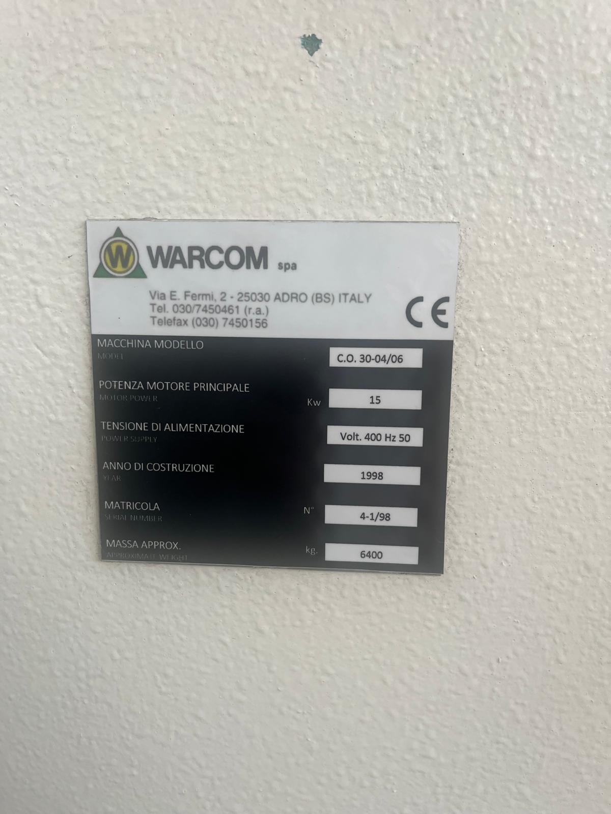 Cesoia Warcom 3000x4/6 usata in vendita - foto 2