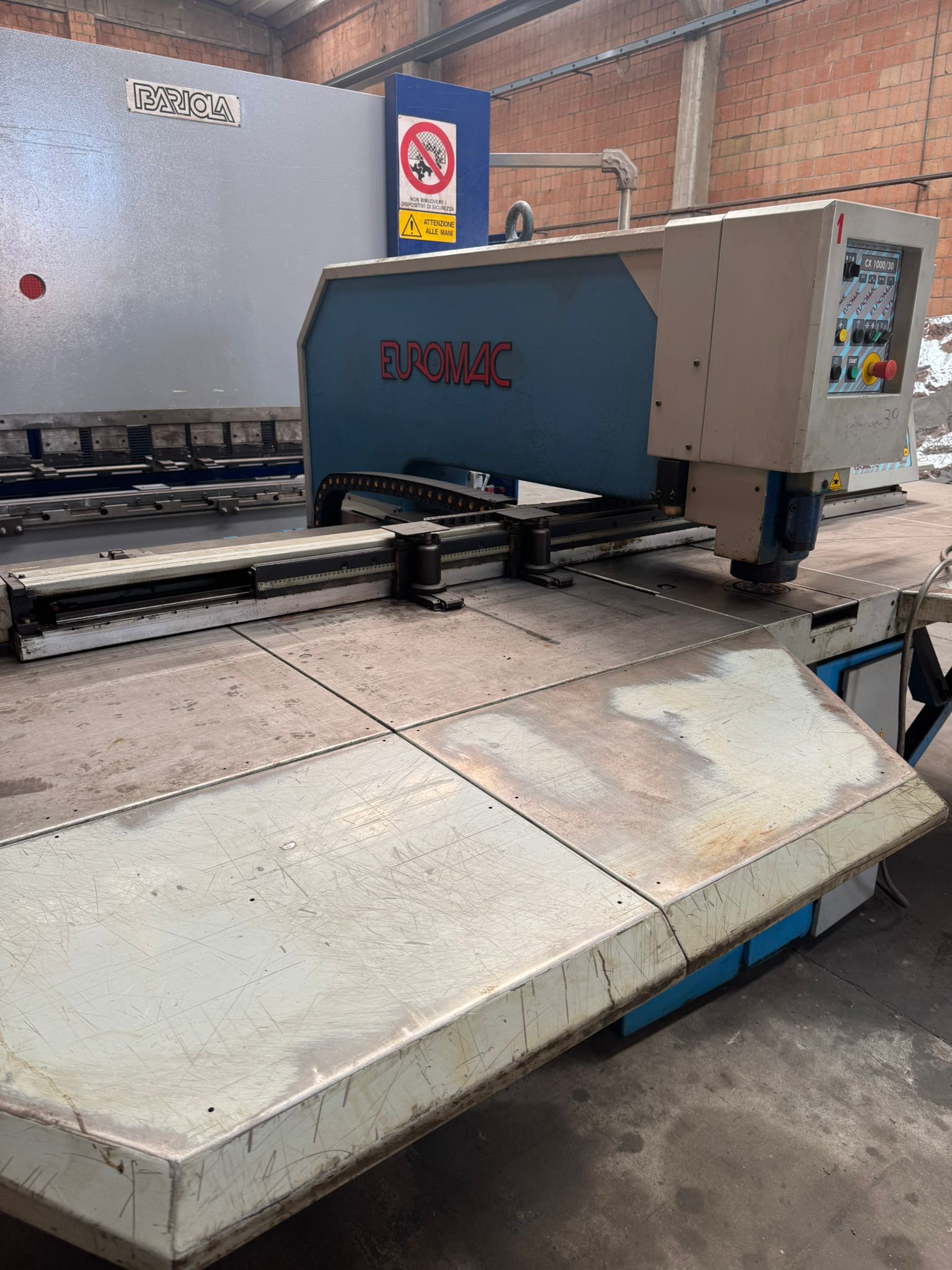 Punzonatrice usata Euromac CNC in vendita - foto 7