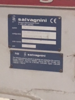 Pannellatrice Salvagnini P4 1712 usata in vendita - foto 2