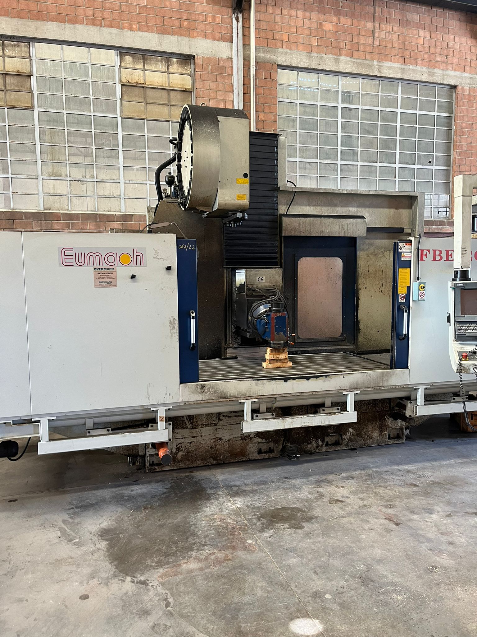 Fresatrice Eumach FBE 2000 CNC Usata in vendita - foto 7