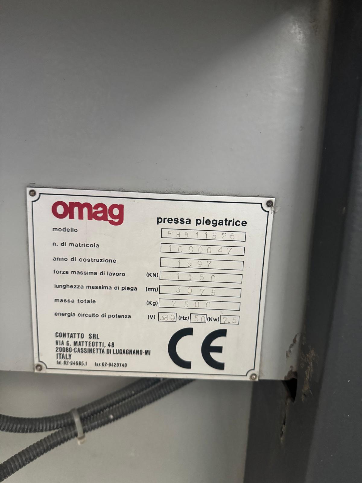 Pressa Piegatrice Omag usata  in vendita - foto 3