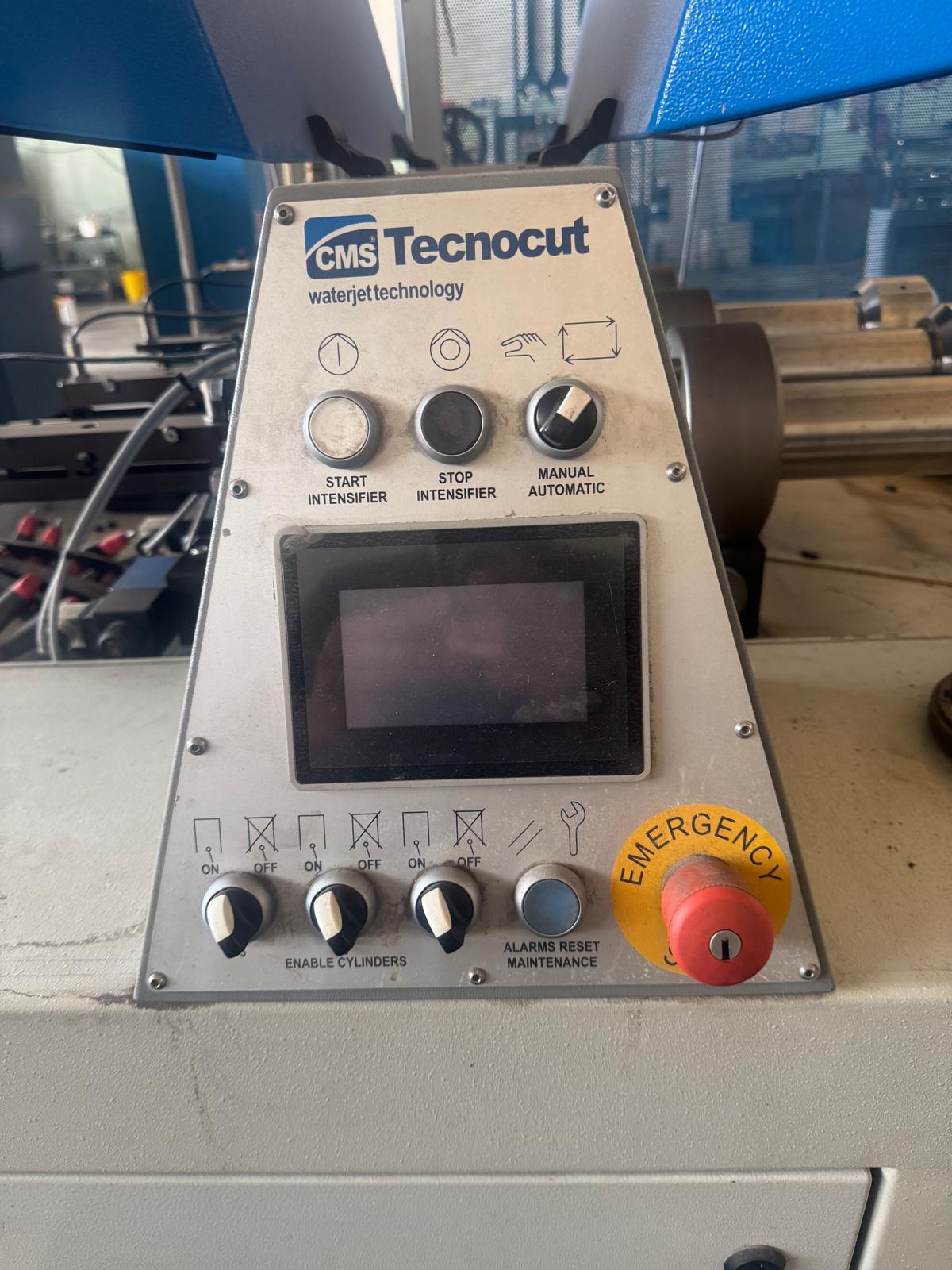 TAGLIO A GETTO D'ACQUA WATERJET TECNOCUT USATO in vendita - foto 13