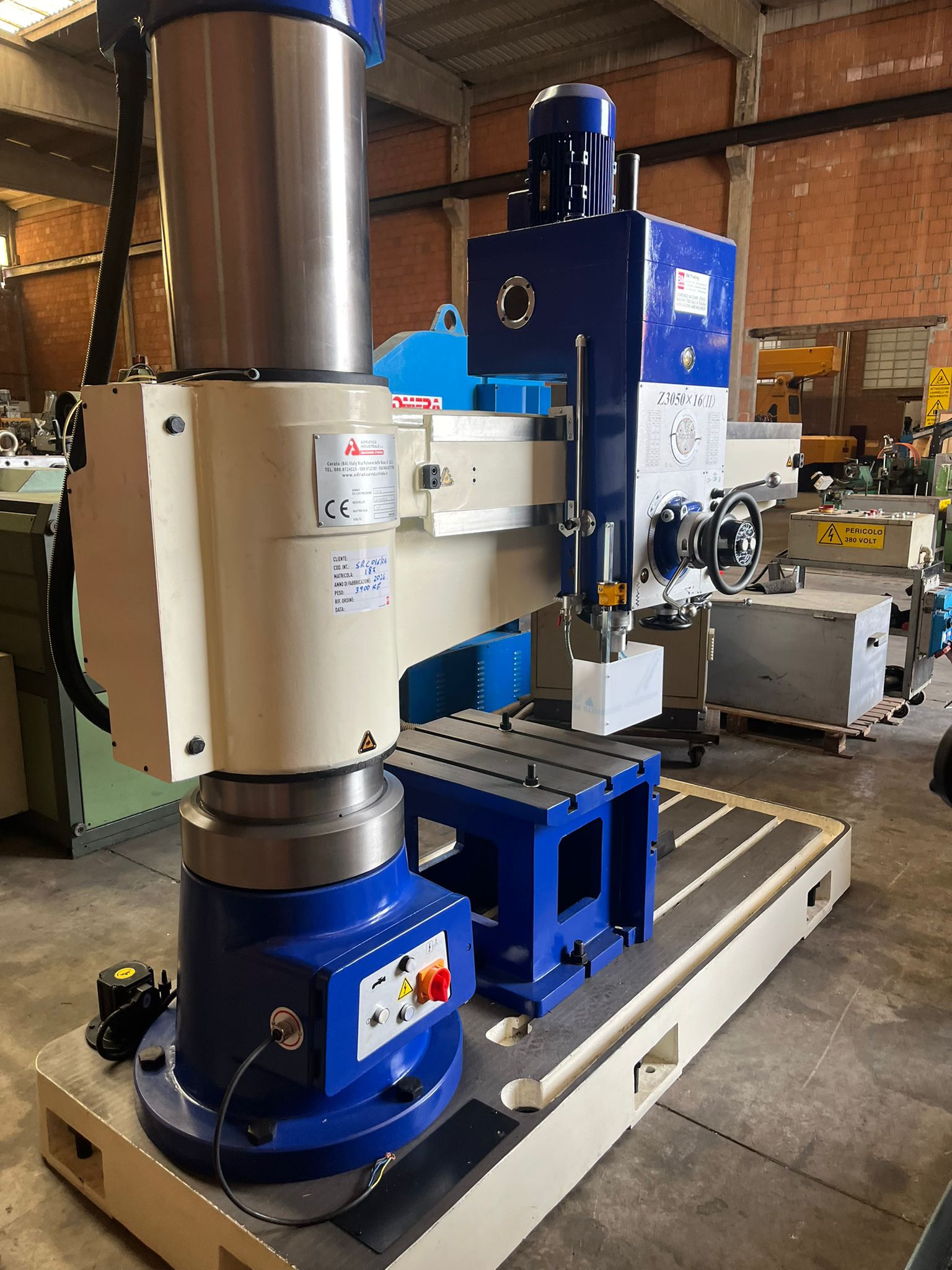 TRAPANO RADIALE 1600X50mm NUOVO in vendita - foto 5