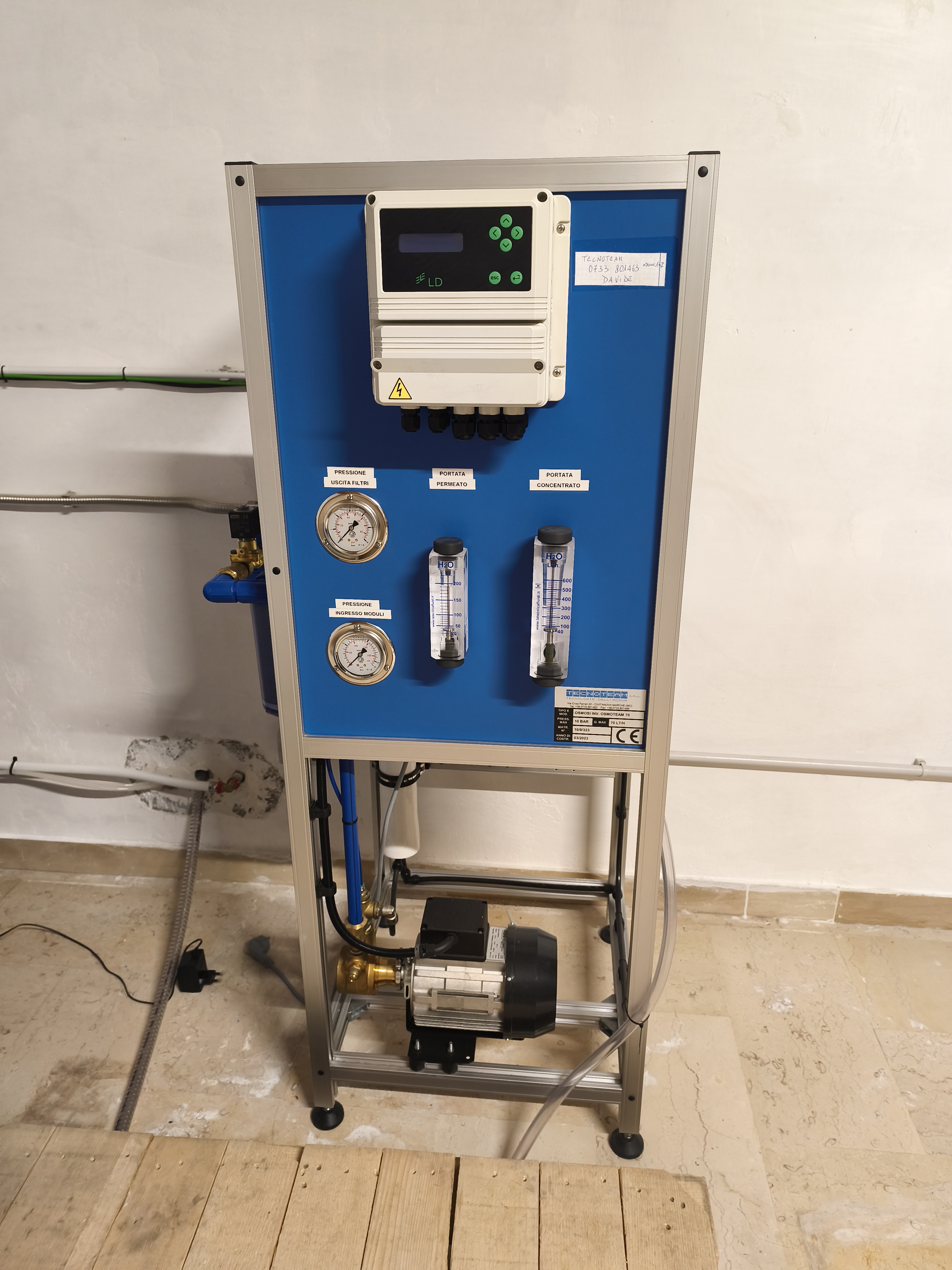 Autoclave Fedegari FOB3/TS + impianto osmosi OSMOTEAM in vendita - foto 13