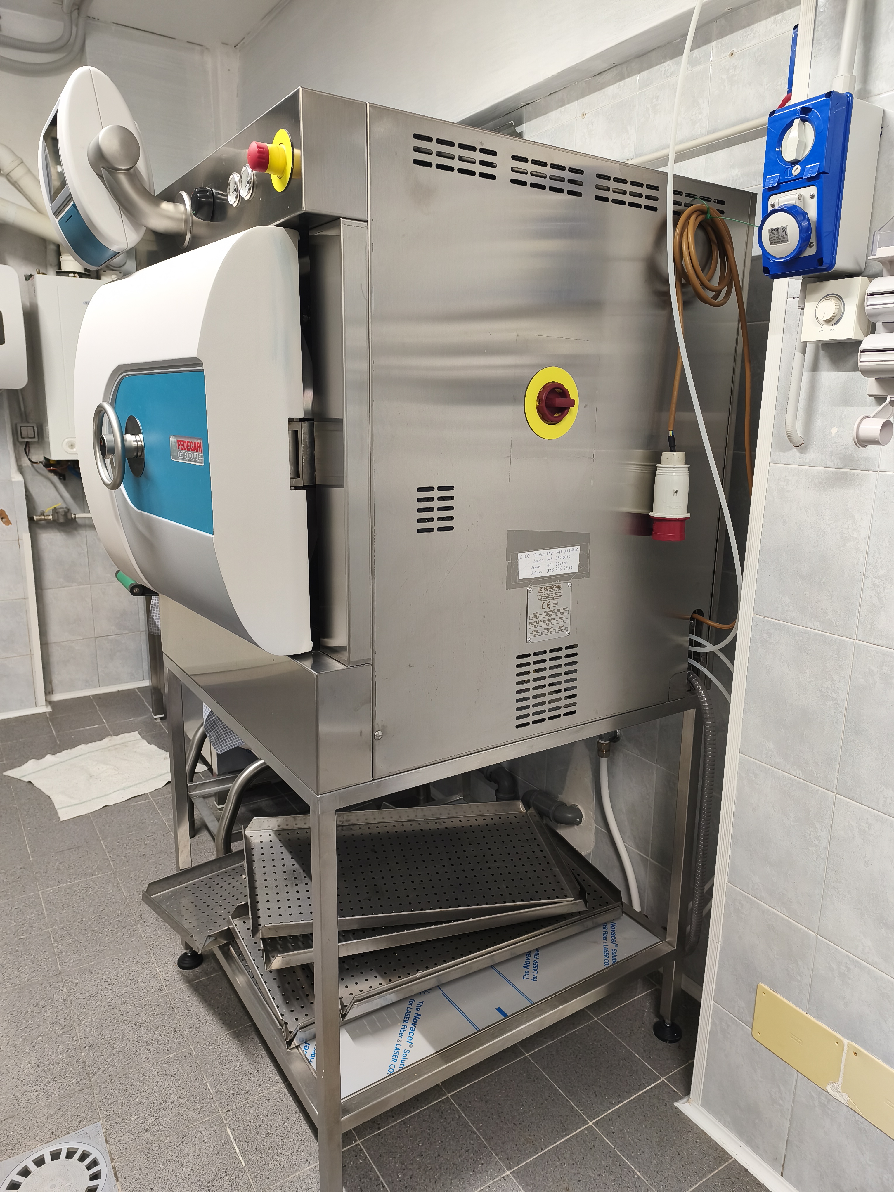 Autoclave Fedegari FOB3/TS + impianto osmosi OSMOTEAM in vendita - foto 9