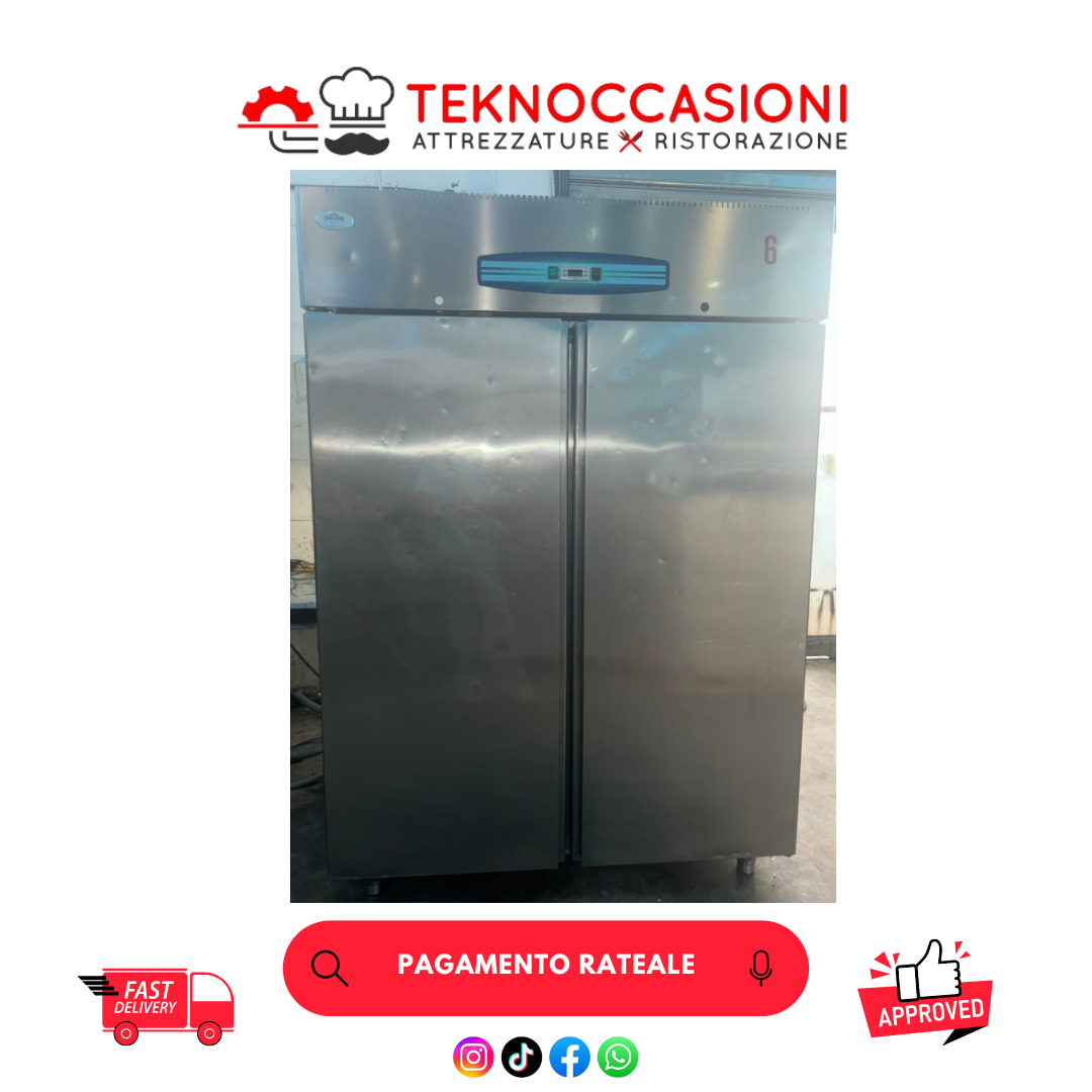 Armadio frigorifero doppia anta 1400lt 147x81x205 in vendita - foto 1