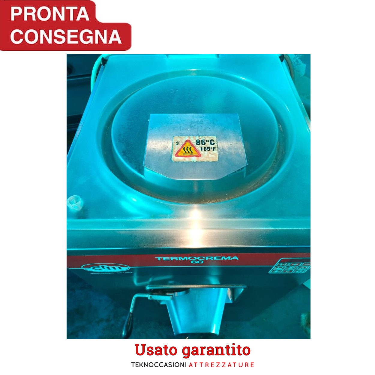 Cuoci crema Telme TC60 raffreddamento ad acqua  in vendita - foto 3