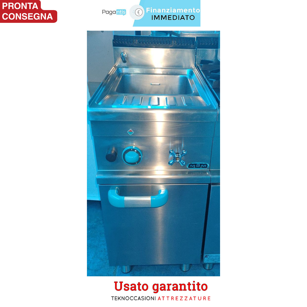 Cucina e cuocipasta a gas Zanussi e MBM usato garantito in vendita - foto 6