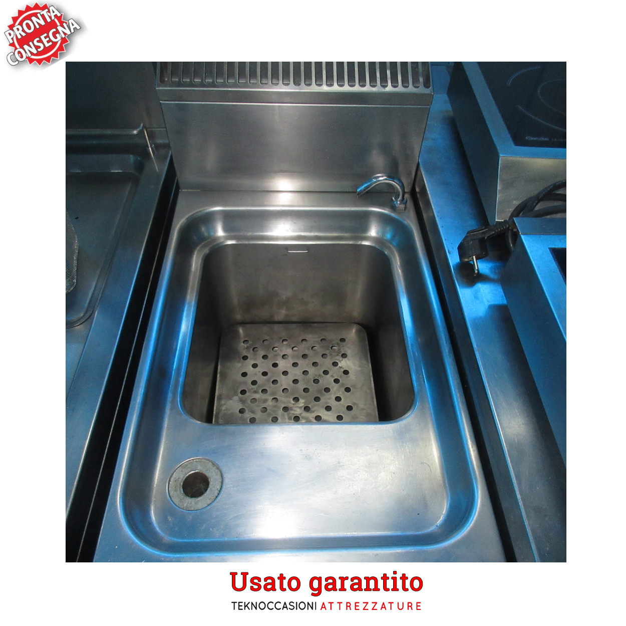 Cuocipasta professionale litri 28 a gas con cestelli  in vendita - foto 2