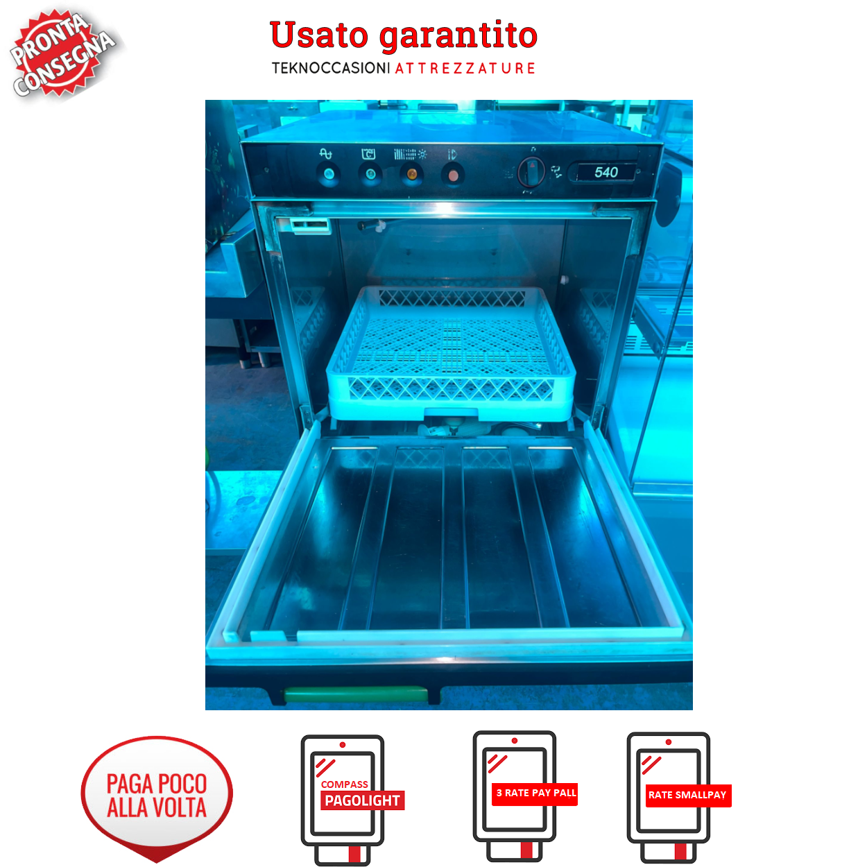 Lavapiatti a carica frontale rialzata Zanussi  in vendita - foto 2