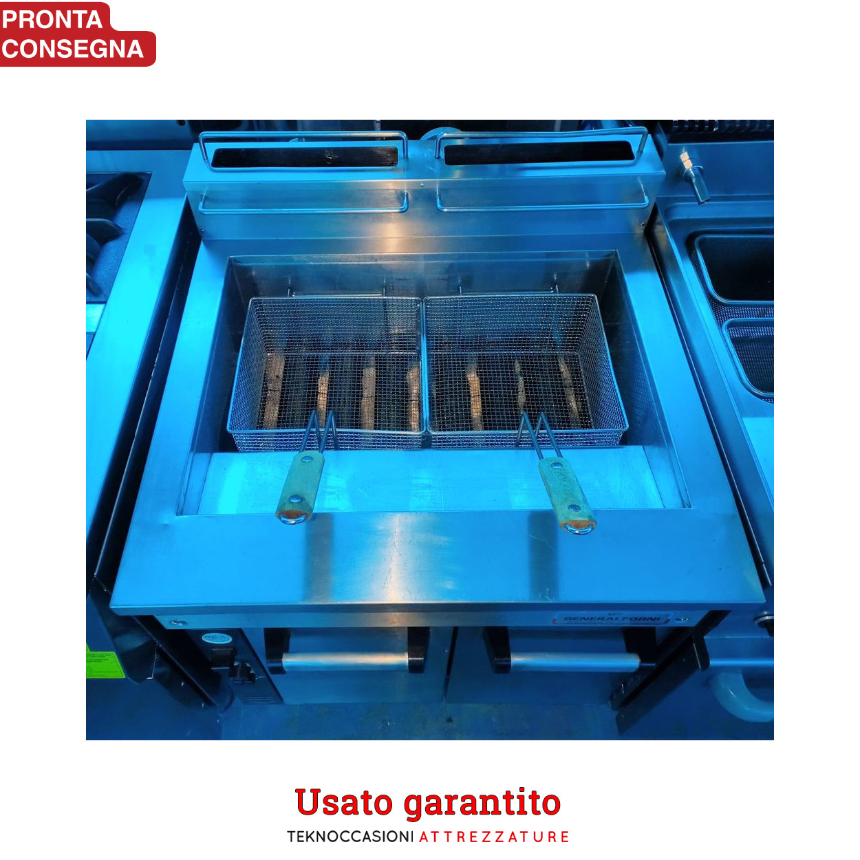 Vendo friggitrice a gas  pasticceria usato garantito  in vendita - foto 2