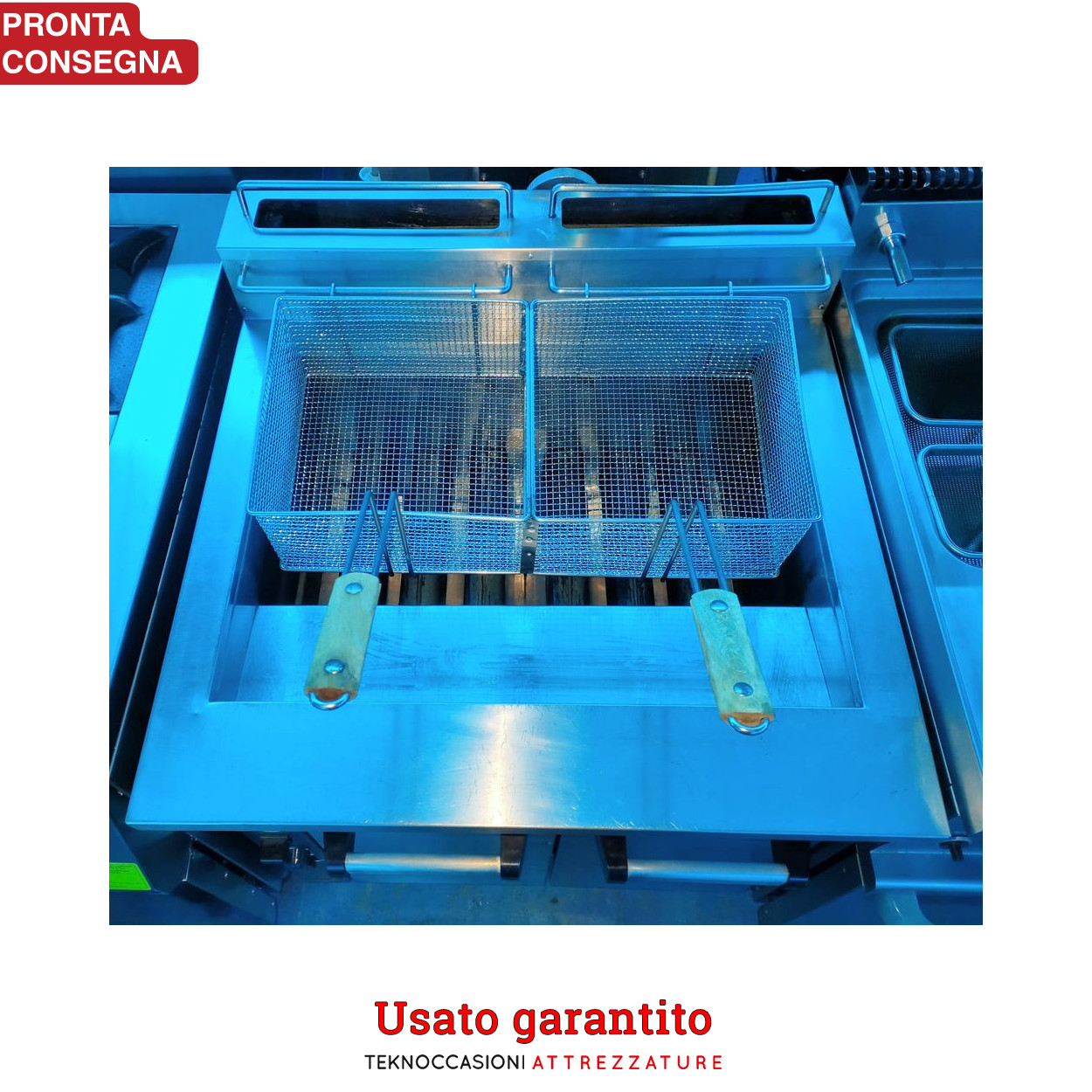 Vendo friggitrice a gas  pasticceria usato garantito  in vendita - foto 3