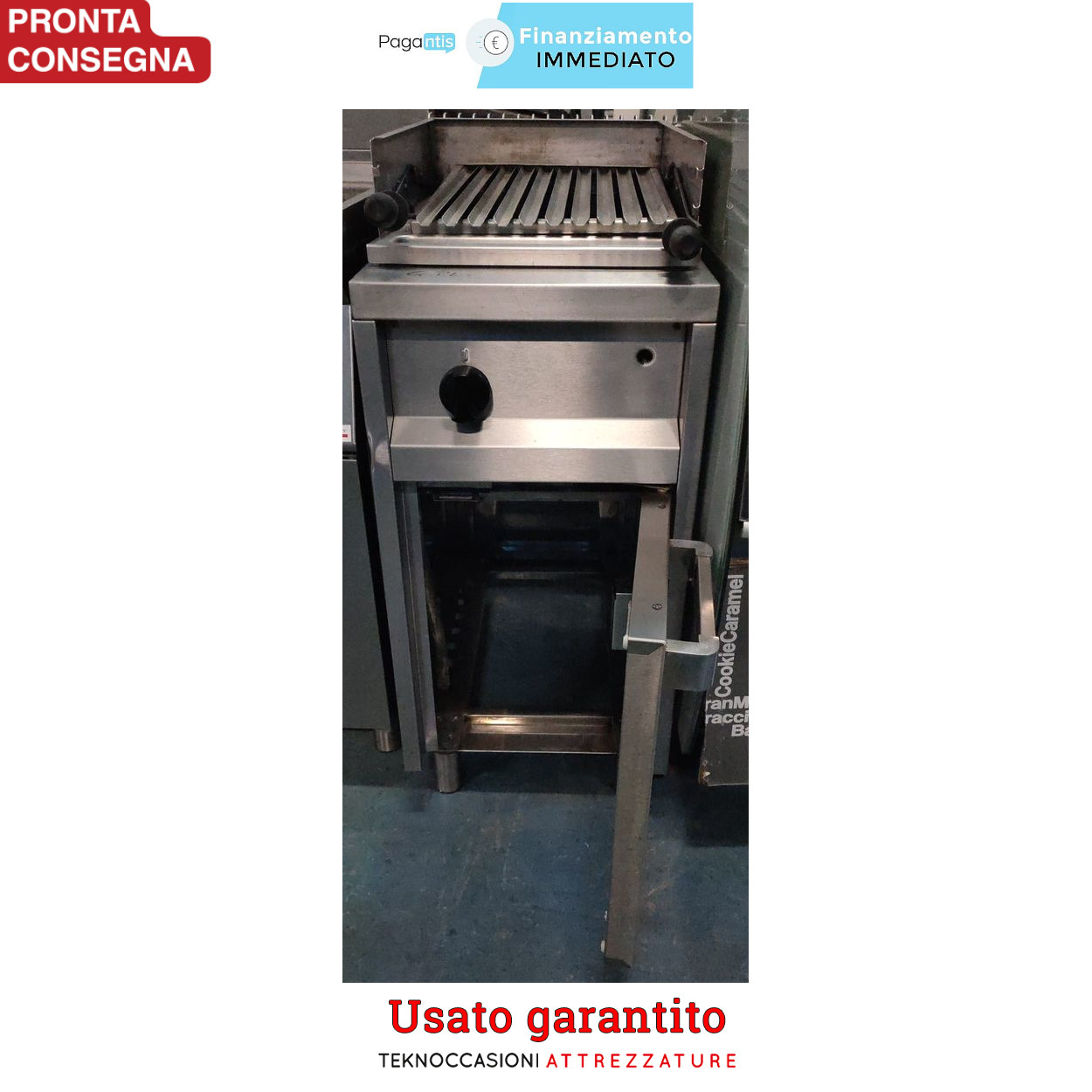 Vendo Griglia a pietra lavica a gas per carne  in vendita - foto 2
