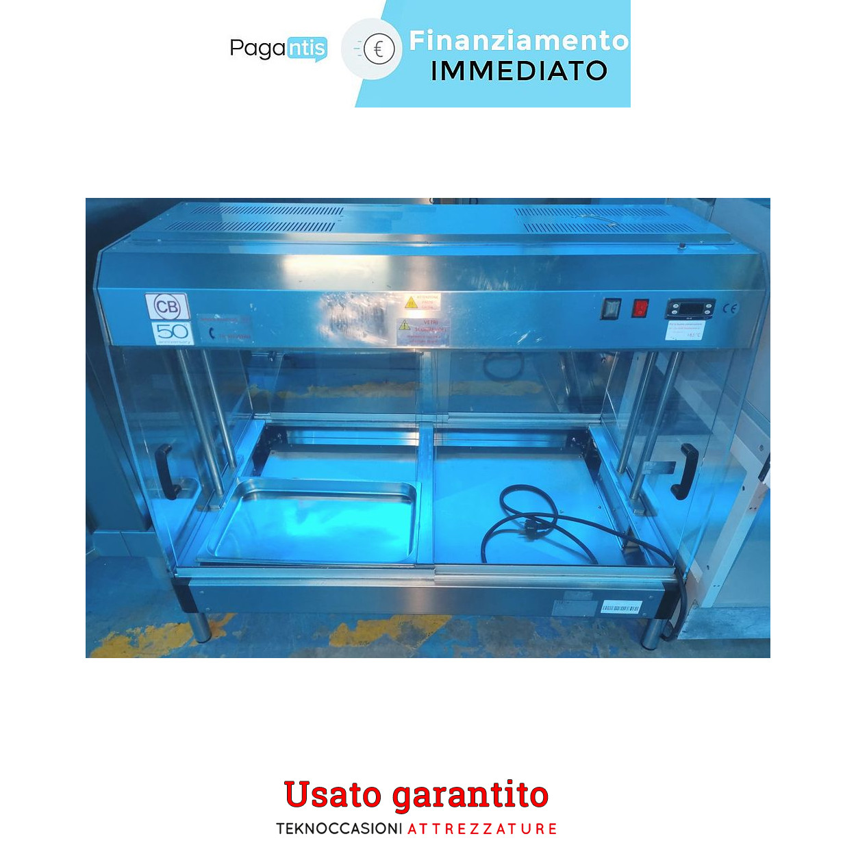 Vetrina calda per alimenti della CB in vendita - foto 1