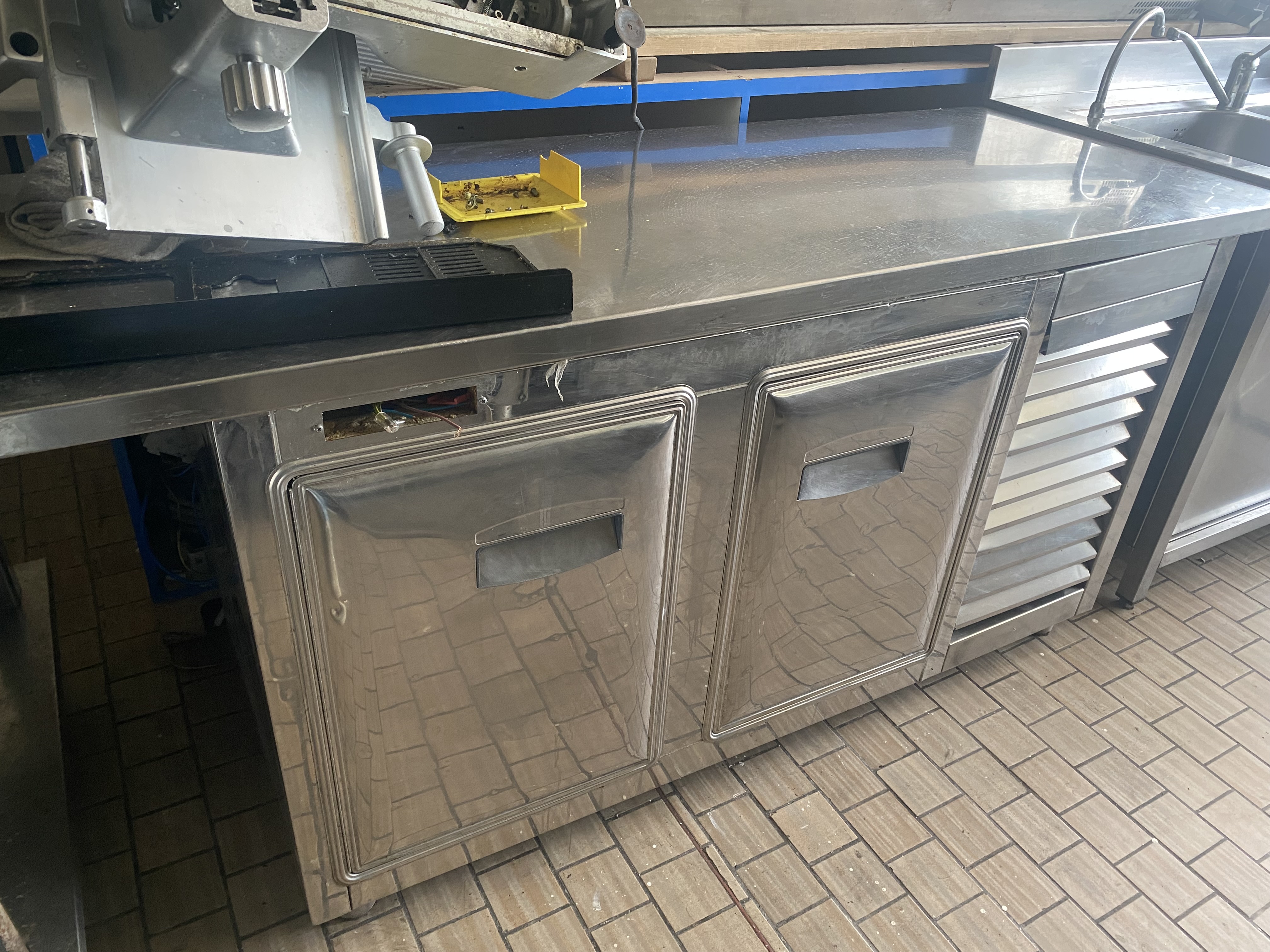banco acciaio refrigerato  in vendita - foto 2