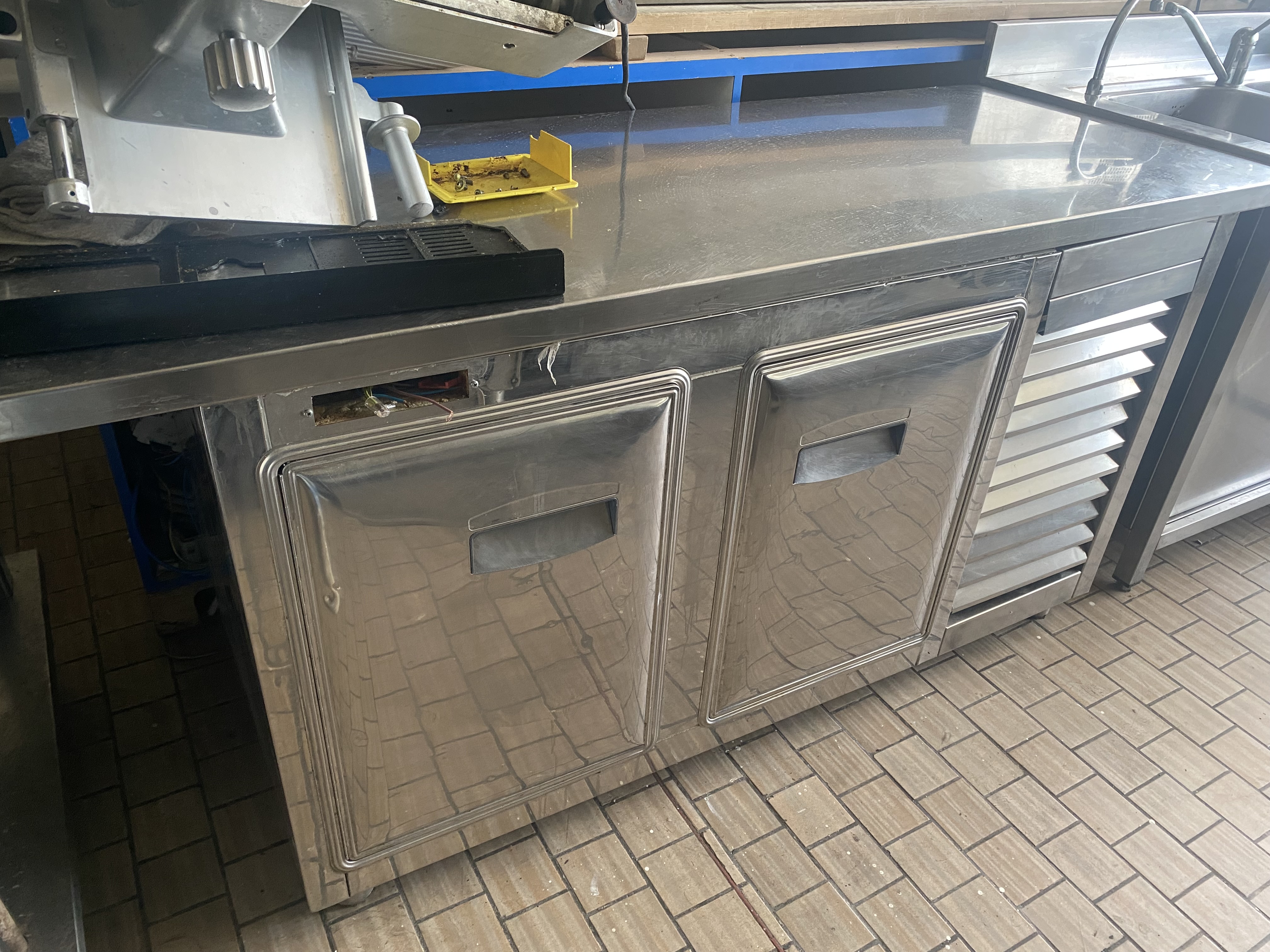 banco acciaio refrigerato  in vendita - foto 1