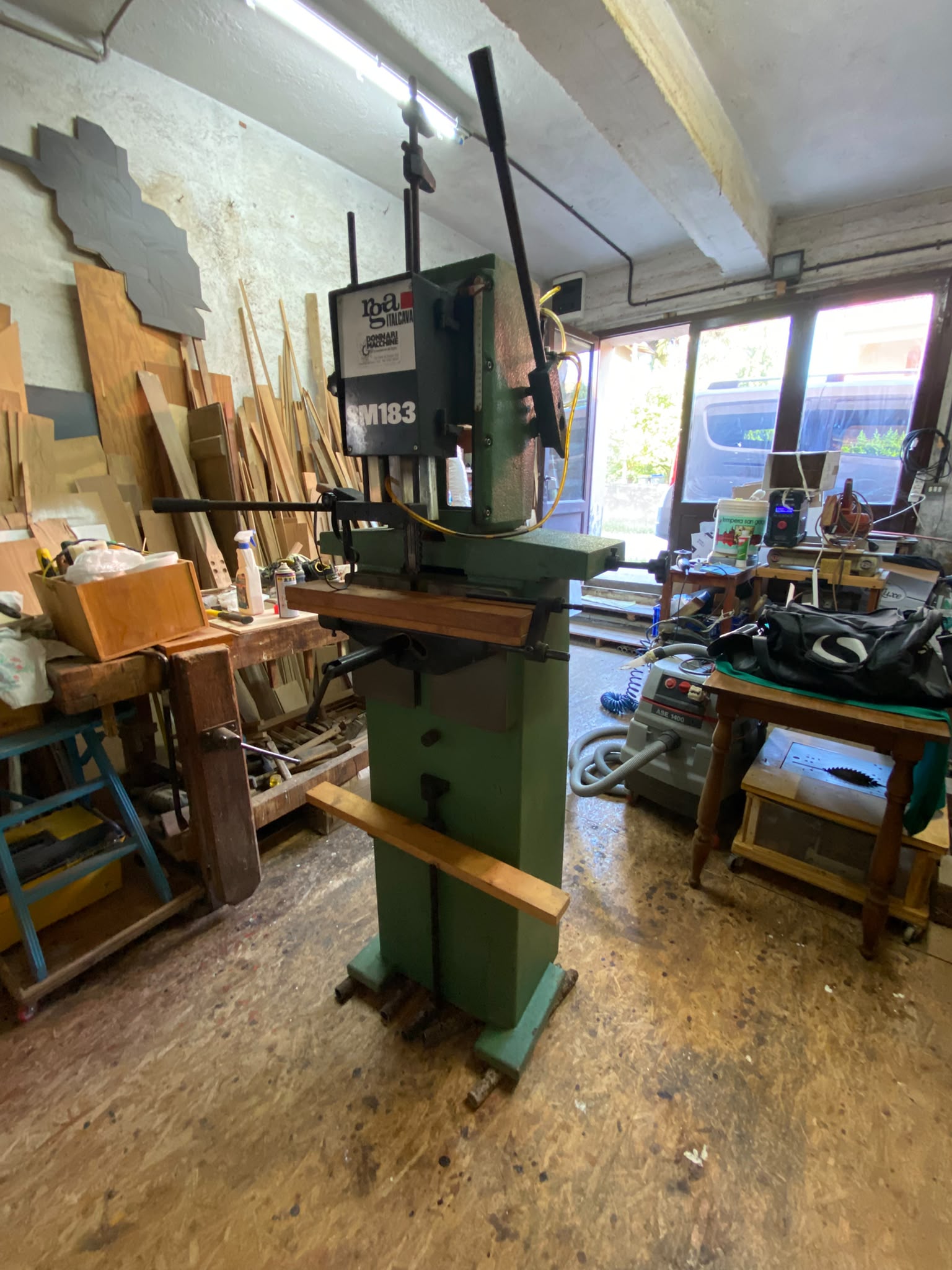 mortasatrice a catena RGA Italcava modello SM 183 in vendita - foto 15