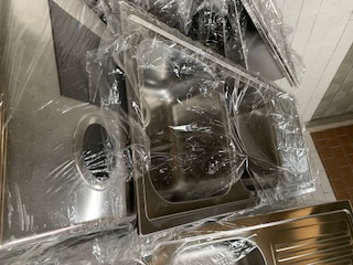 Lavandini nuovi in acciaio inox (SOLO PER ESPORTAZIONE) in vendita - foto 7