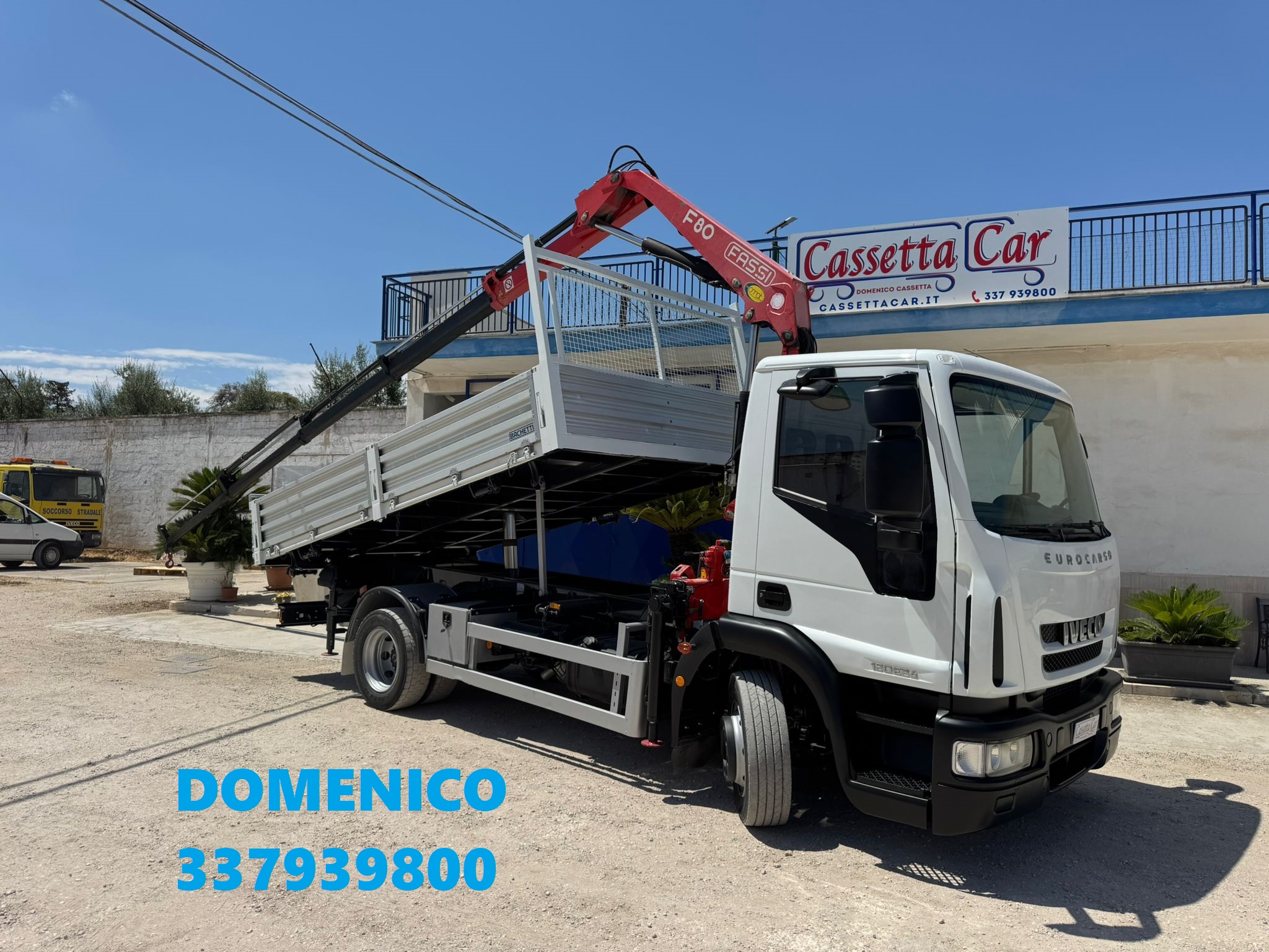 IVECO EUROCARGO 120E24 MODELLO K CASSONE RIB.TRIL.+ GR in vendita - foto 1