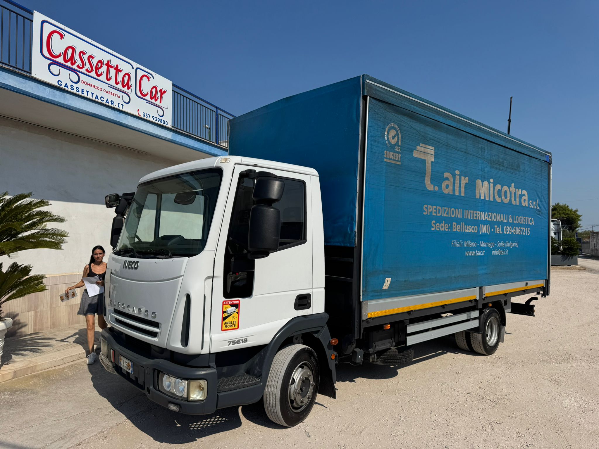 IVECO EUROCARGO 75E18 CENTINATO PALETIZZATO in vendita - foto 5