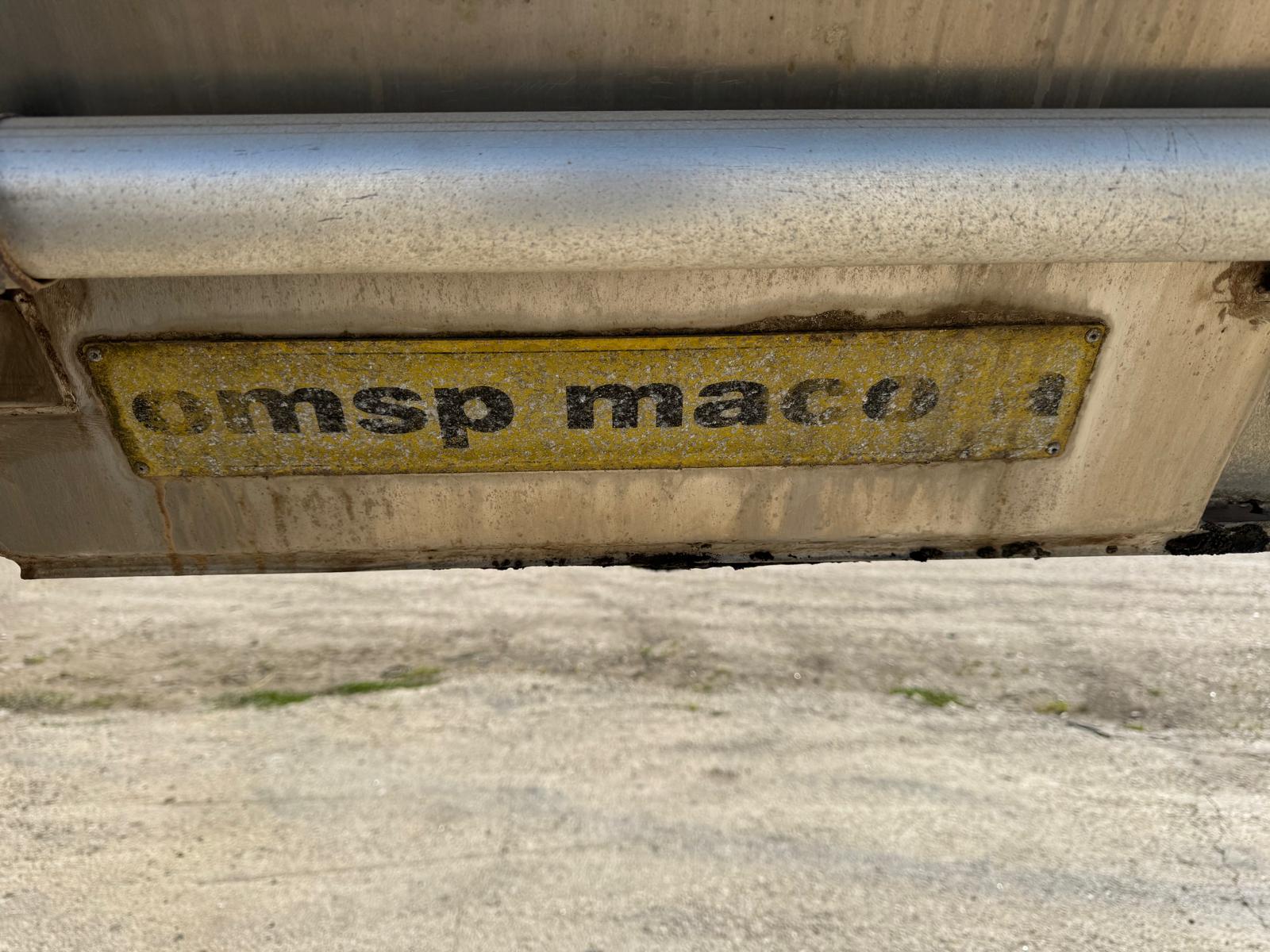 OMSP MACOLA SEMIRIMORCHIO CISTERNA IN ACCIAIO 3 ASSI in vendita - foto 4