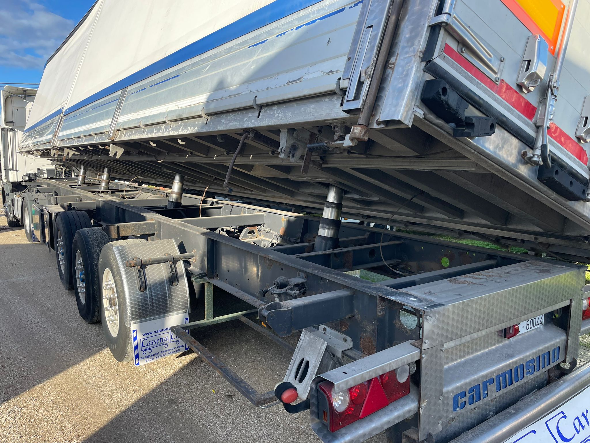 SEMIRIMORCHIO RIB BIL DOPPIA CASSA CARMOSINO in vendita - foto 6