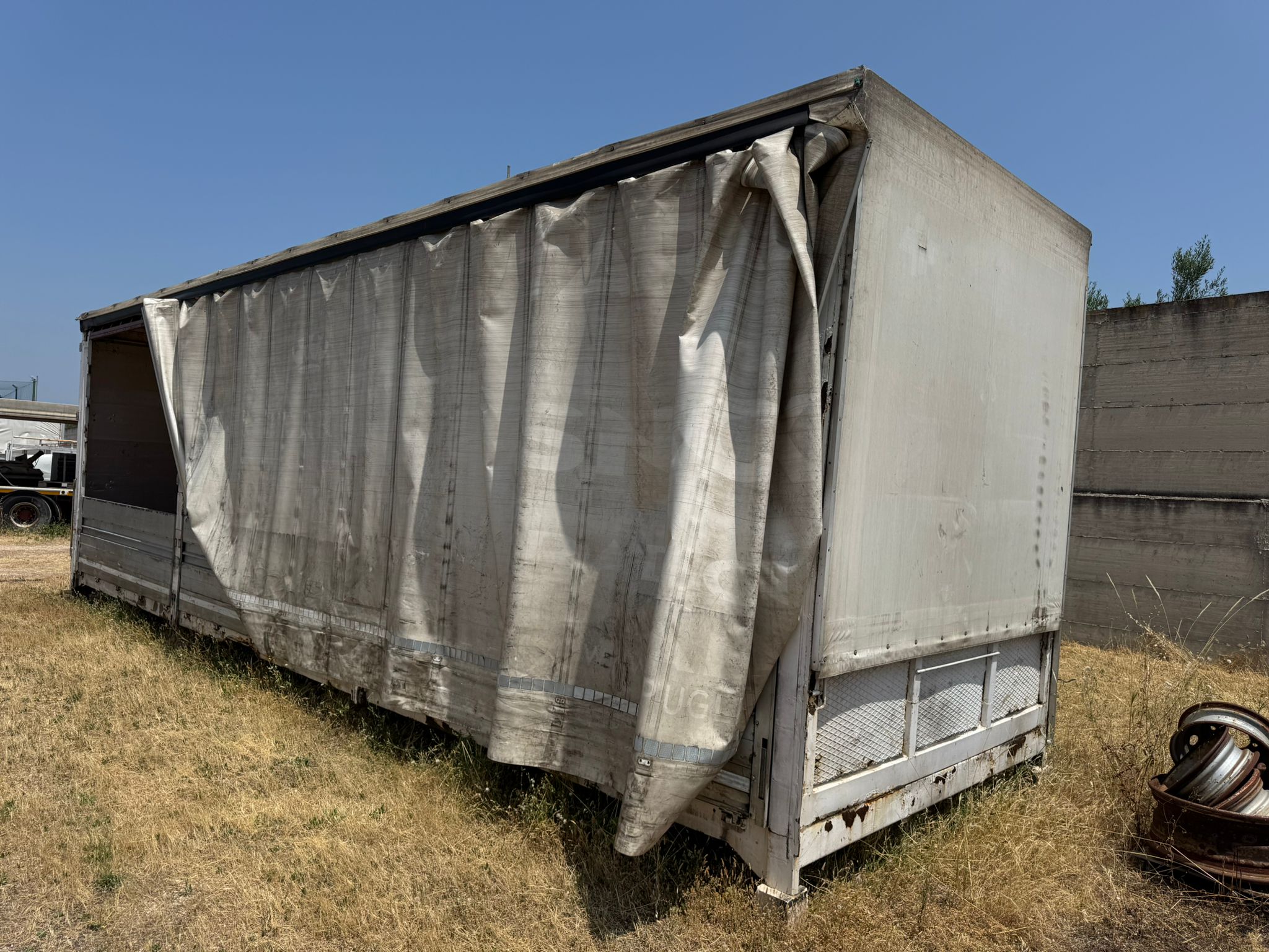 CASSONE CENTINATO PER EUROCARGO, IVECO, SCANIA, ECC… in vendita - foto 2